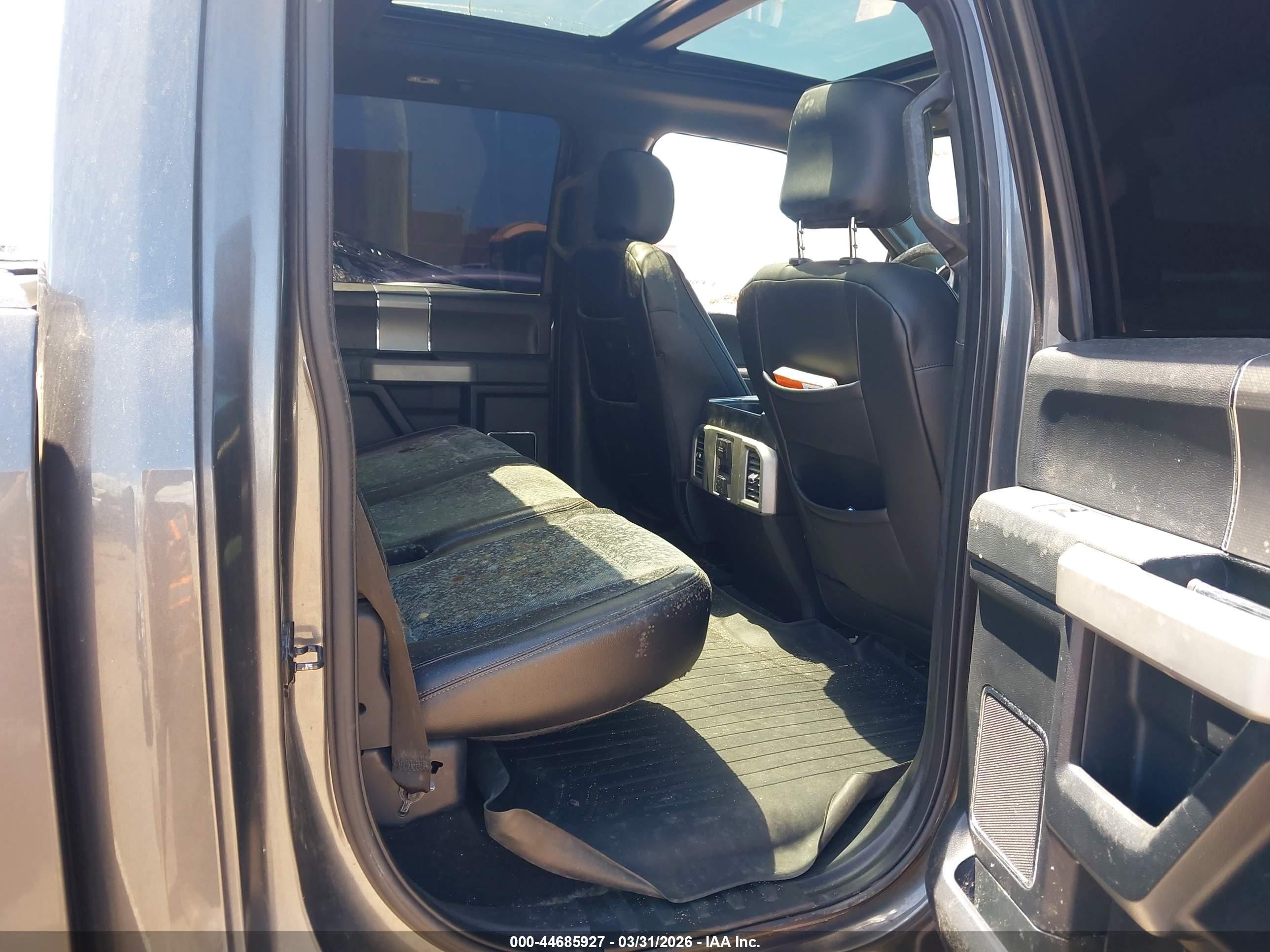 2015 Ford F-150 Lariat Black vin: 1FTEW1EG7FKD41487