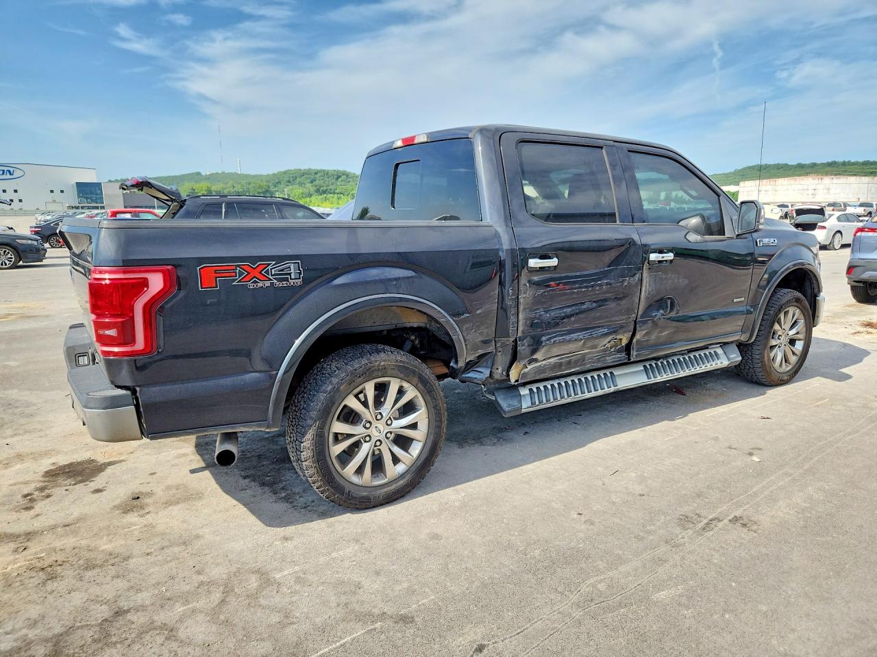 2015 Ford F150 Supercrew Charcoal vin: 1FTEW1EG7FKD78765