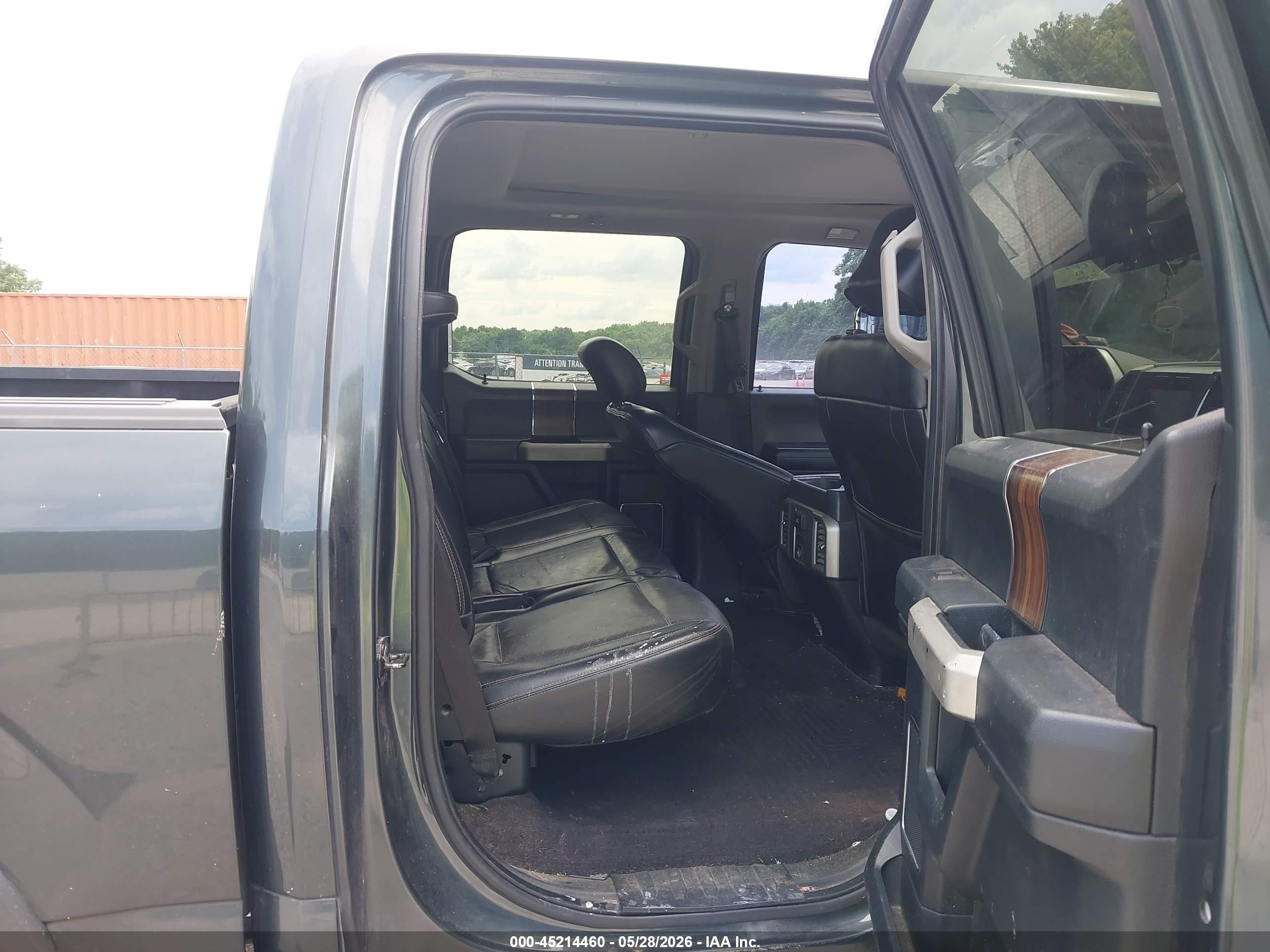 2015 Ford F-150 Lariat Black vin: 1FTEW1EG7FKD93699