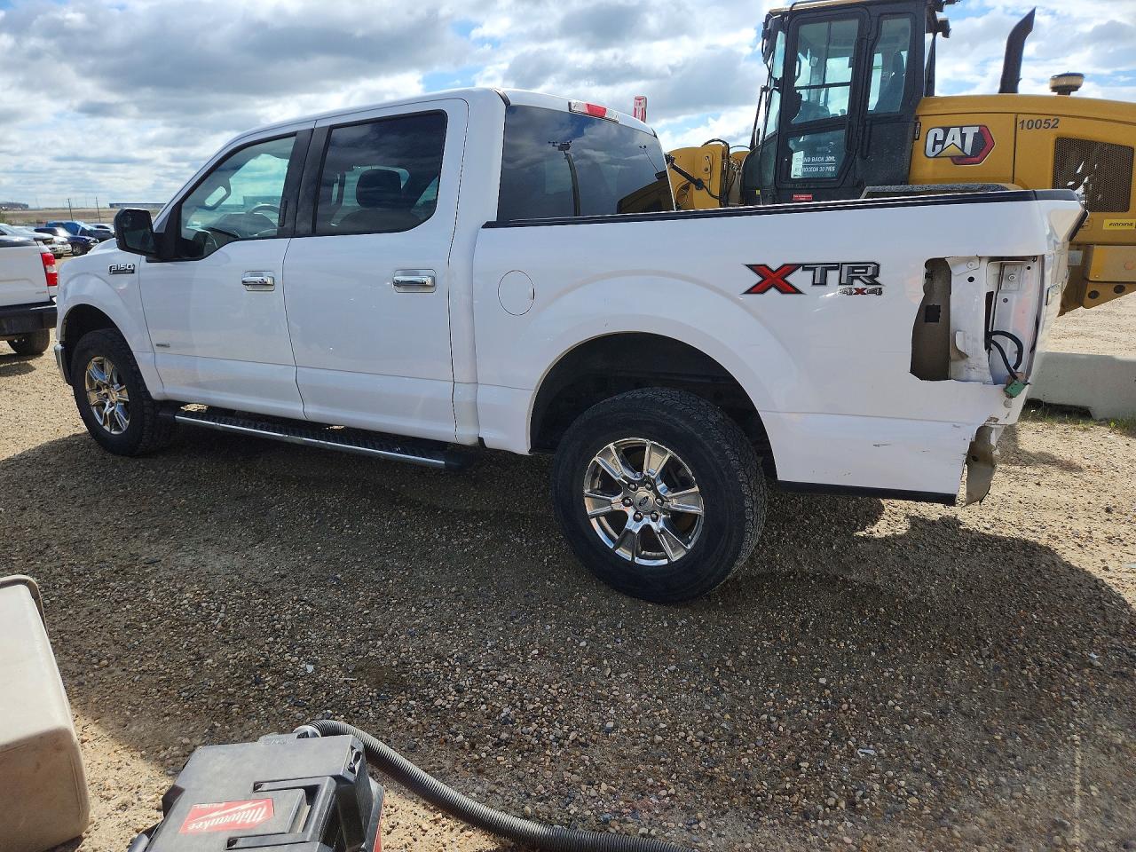 2015 Ford F150 Supercrew White vin: 1FTEW1EG7FKE31741