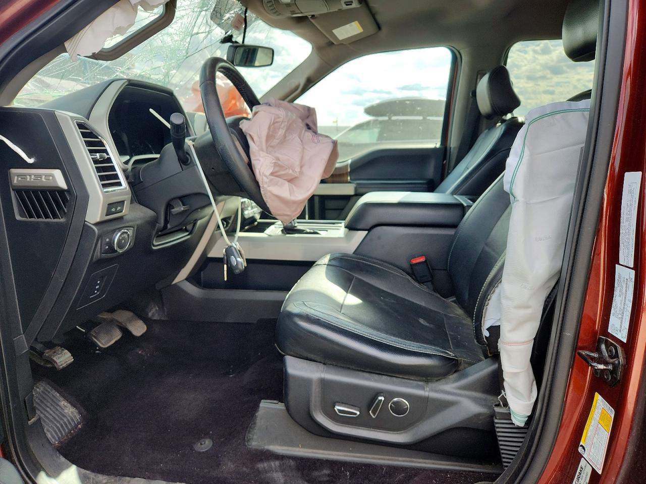 2015 Ford F150 Supercrew Burgundy vin: 1FTEW1EG7FKF10293