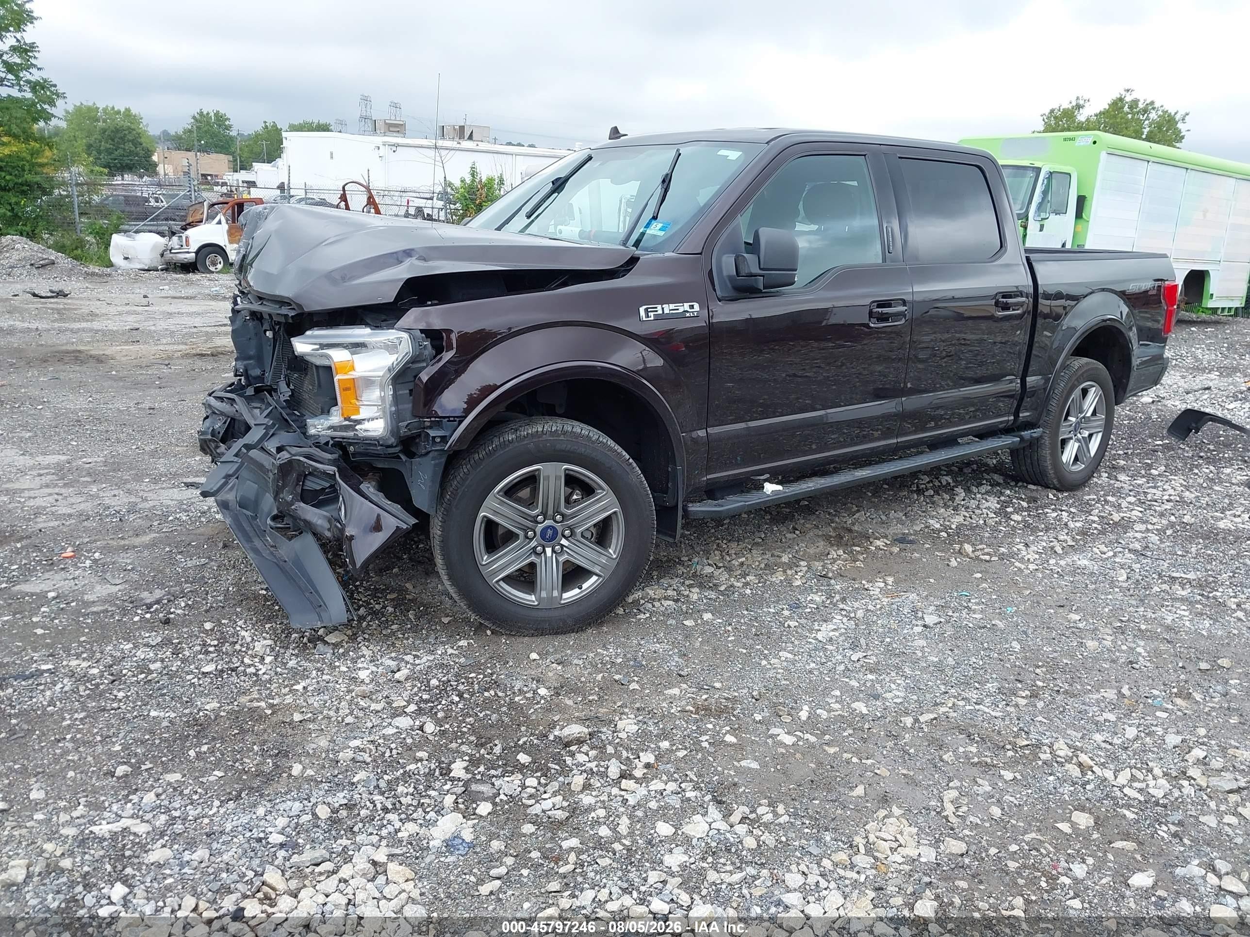 2018 Ford F150 Supercrew Black vin: 1FTEW1EG7JFC51211