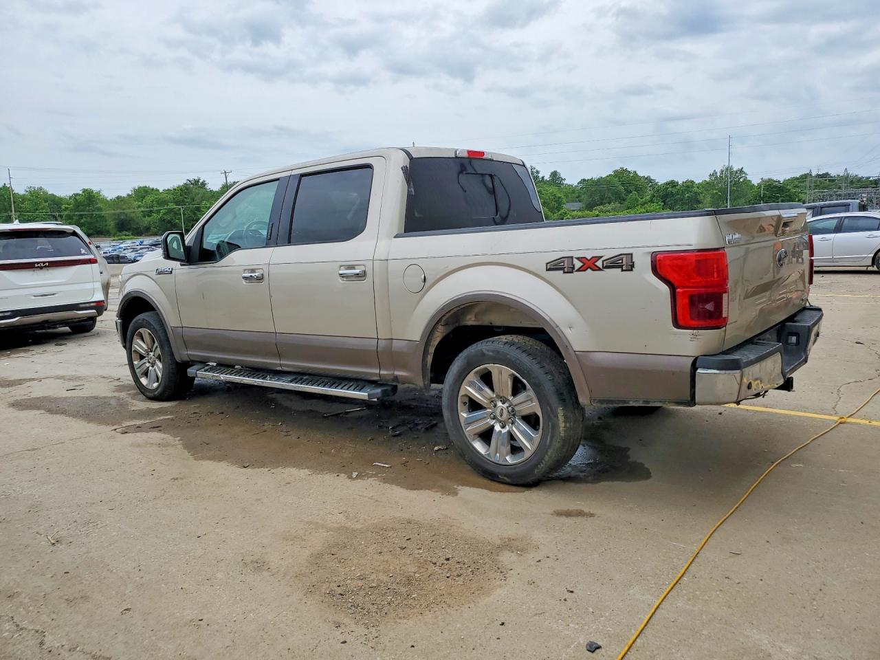 2018 Ford F150 Supercrew Tan vin: 1FTEW1EG7JKC48476
