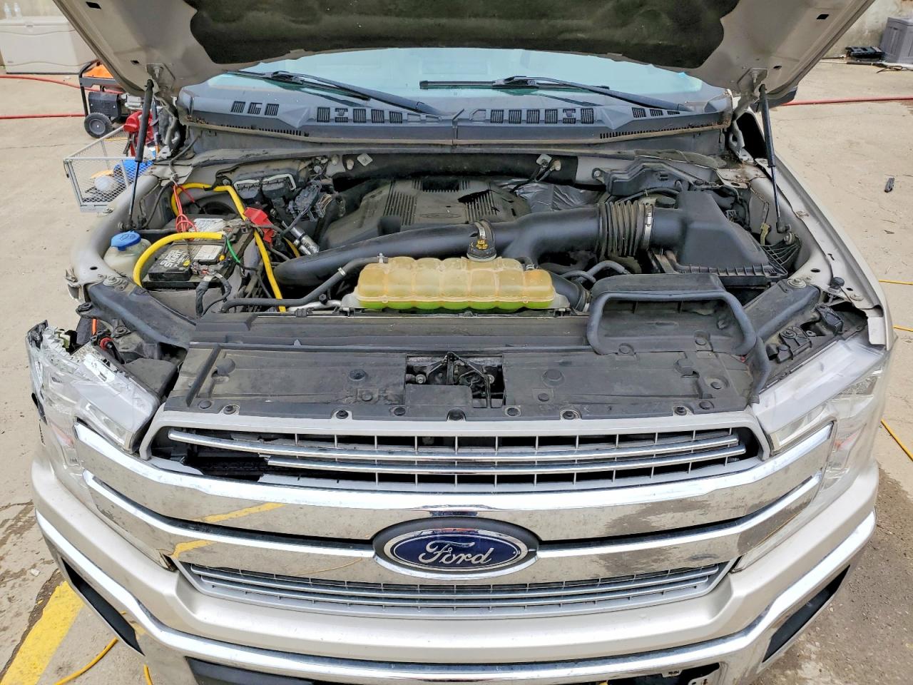 2018 Ford F150 Supercrew Tan vin: 1FTEW1EG7JKC48476