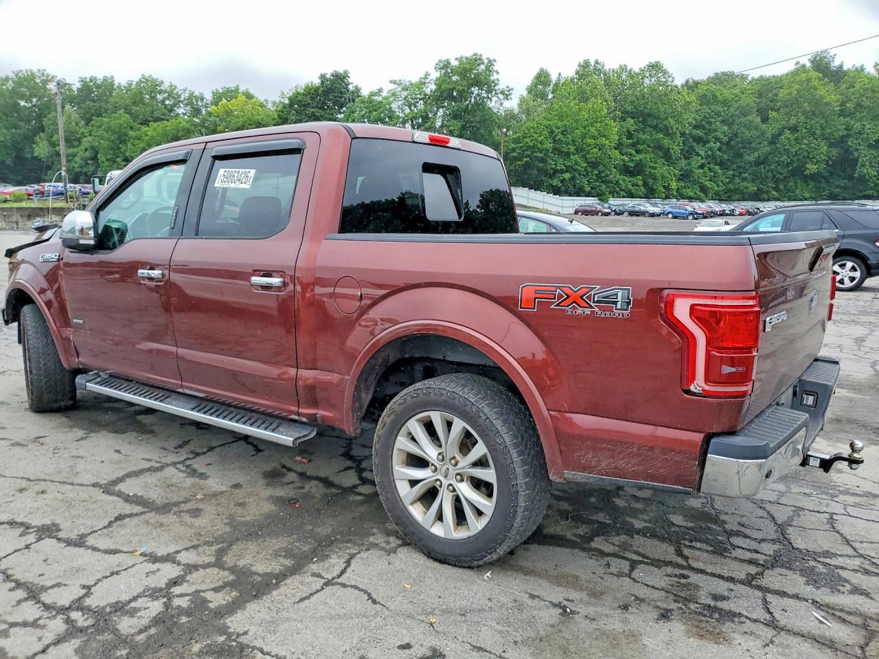 2015 Ford F150 Supercrew Brown vin: 1FTEW1EG8FFA07963