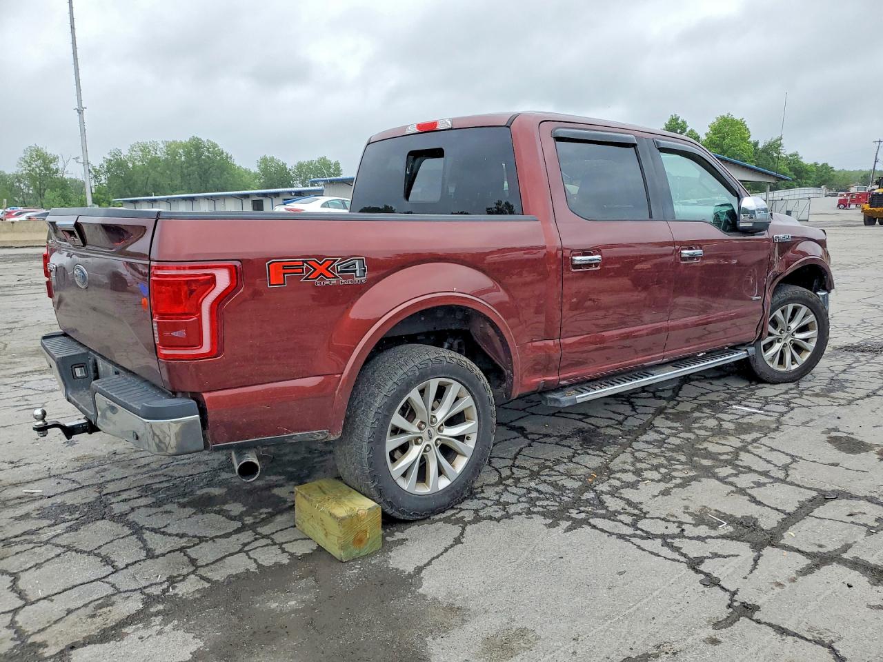 2015 Ford F150 Supercrew Brown vin: 1FTEW1EG8FFA07963