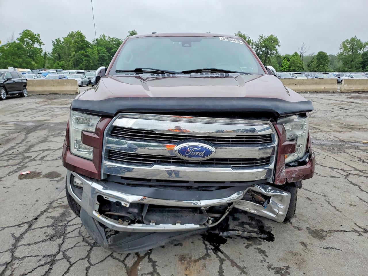 2015 Ford F150 Supercrew Brown vin: 1FTEW1EG8FFA07963