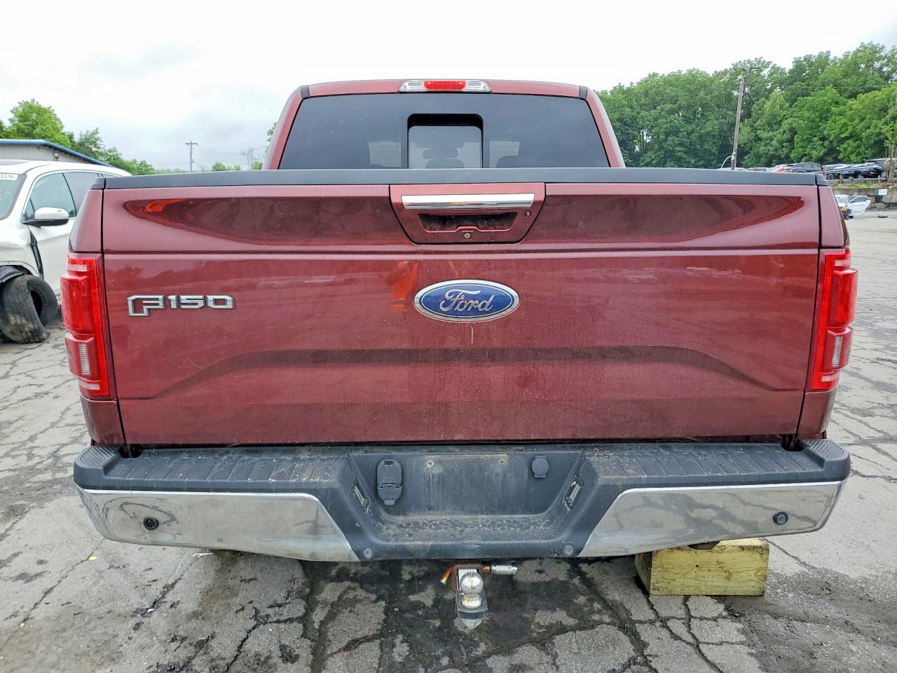 2015 Ford F150 Supercrew Brown vin: 1FTEW1EG8FFA07963