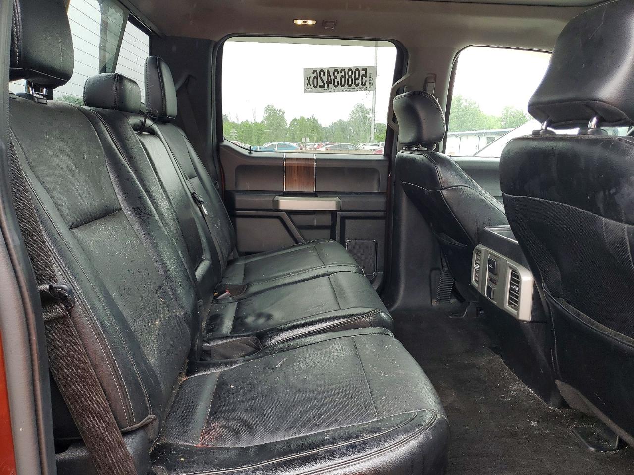 2015 Ford F150 Supercrew Brown vin: 1FTEW1EG8FFA07963