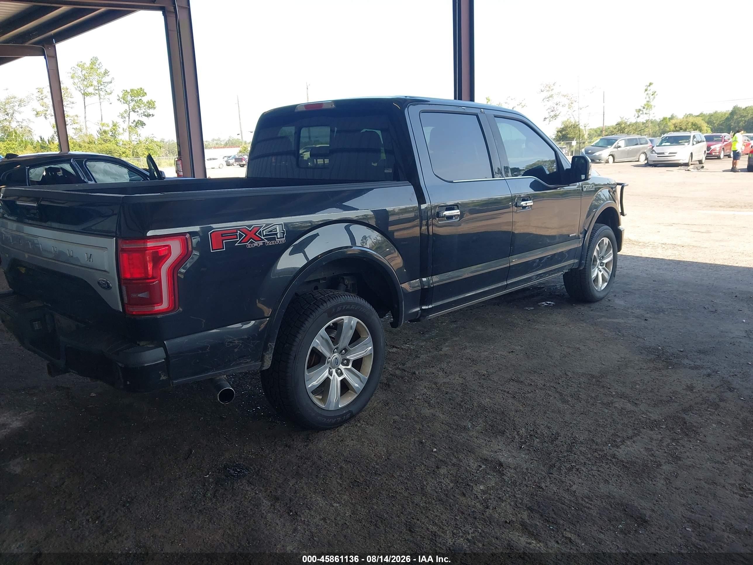 2015 Ford F-150 Platinum Black vin: 1FTEW1EG8FFA27713