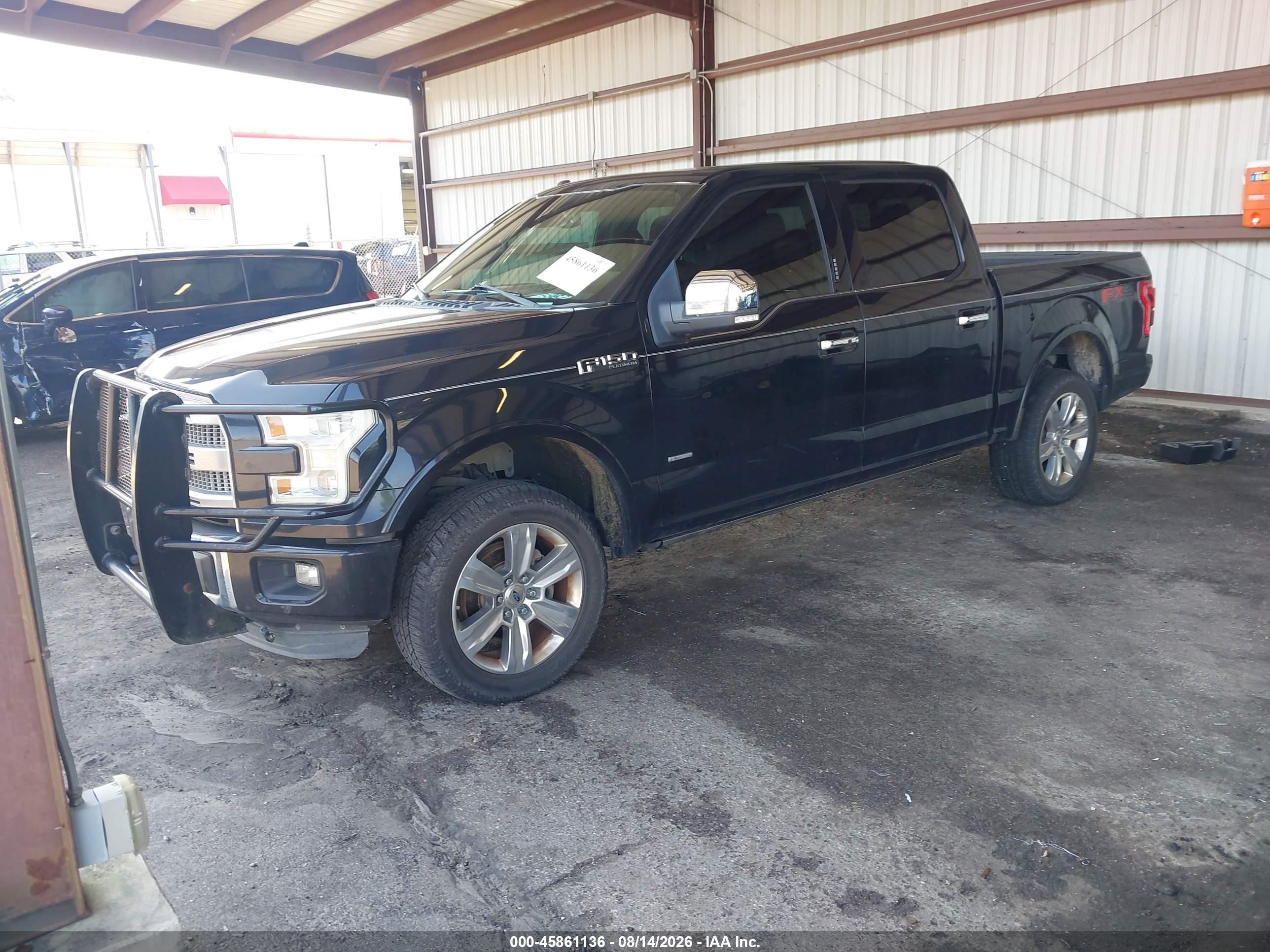 2015 Ford F-150 Platinum Black vin: 1FTEW1EG8FFA27713