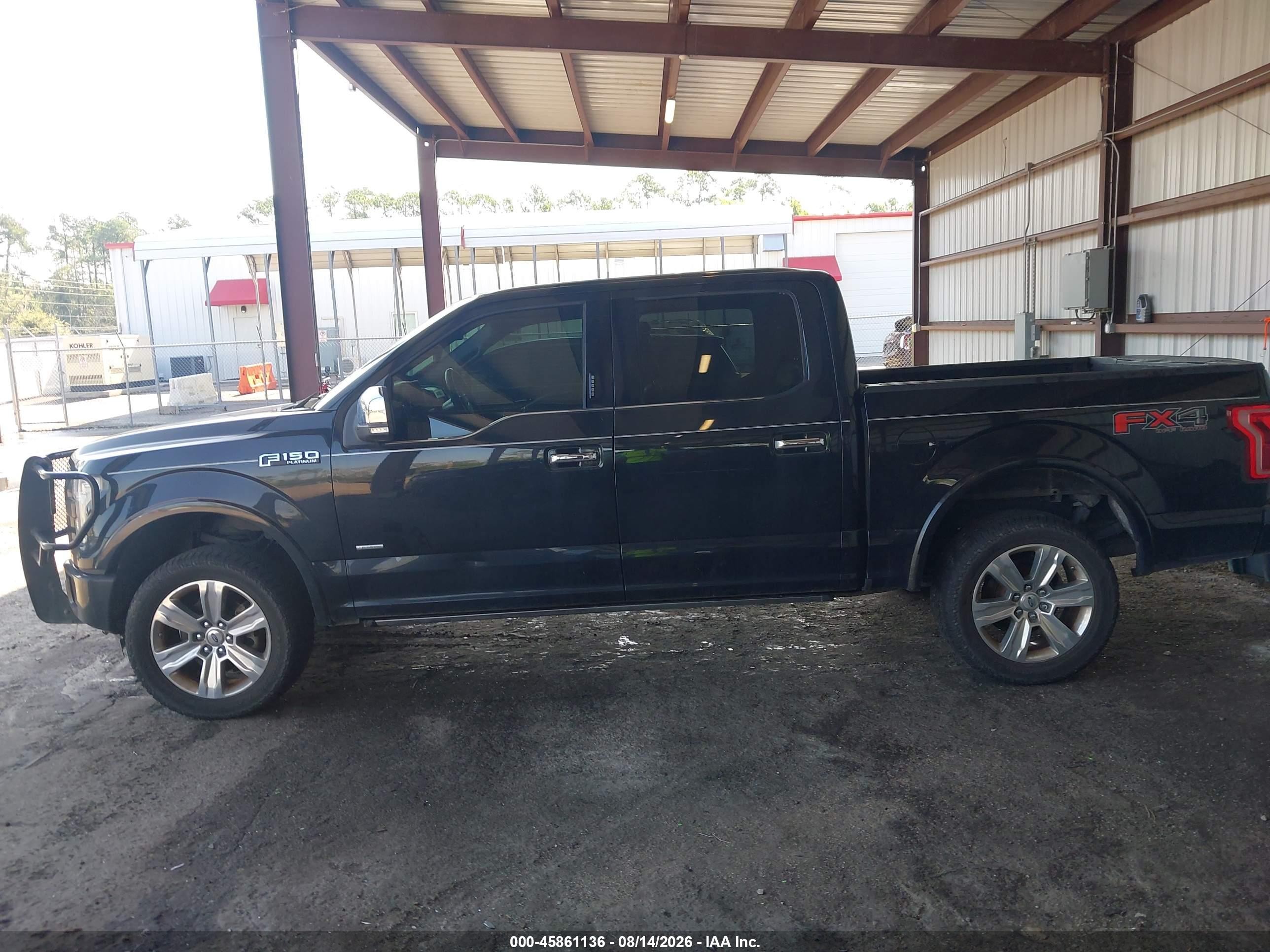 2015 Ford F-150 Platinum Black vin: 1FTEW1EG8FFA27713