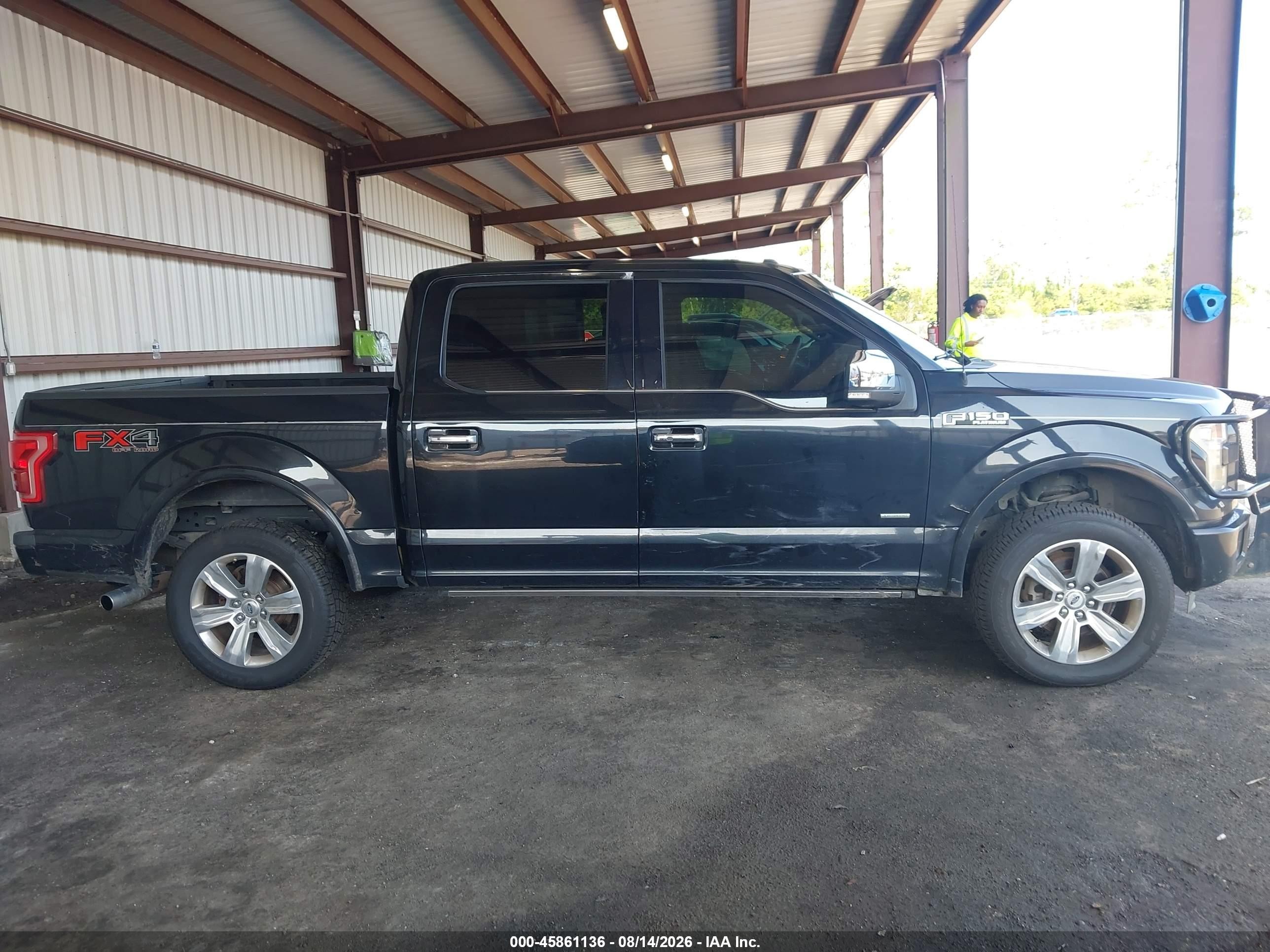 2015 Ford F-150 Platinum Black vin: 1FTEW1EG8FFA27713