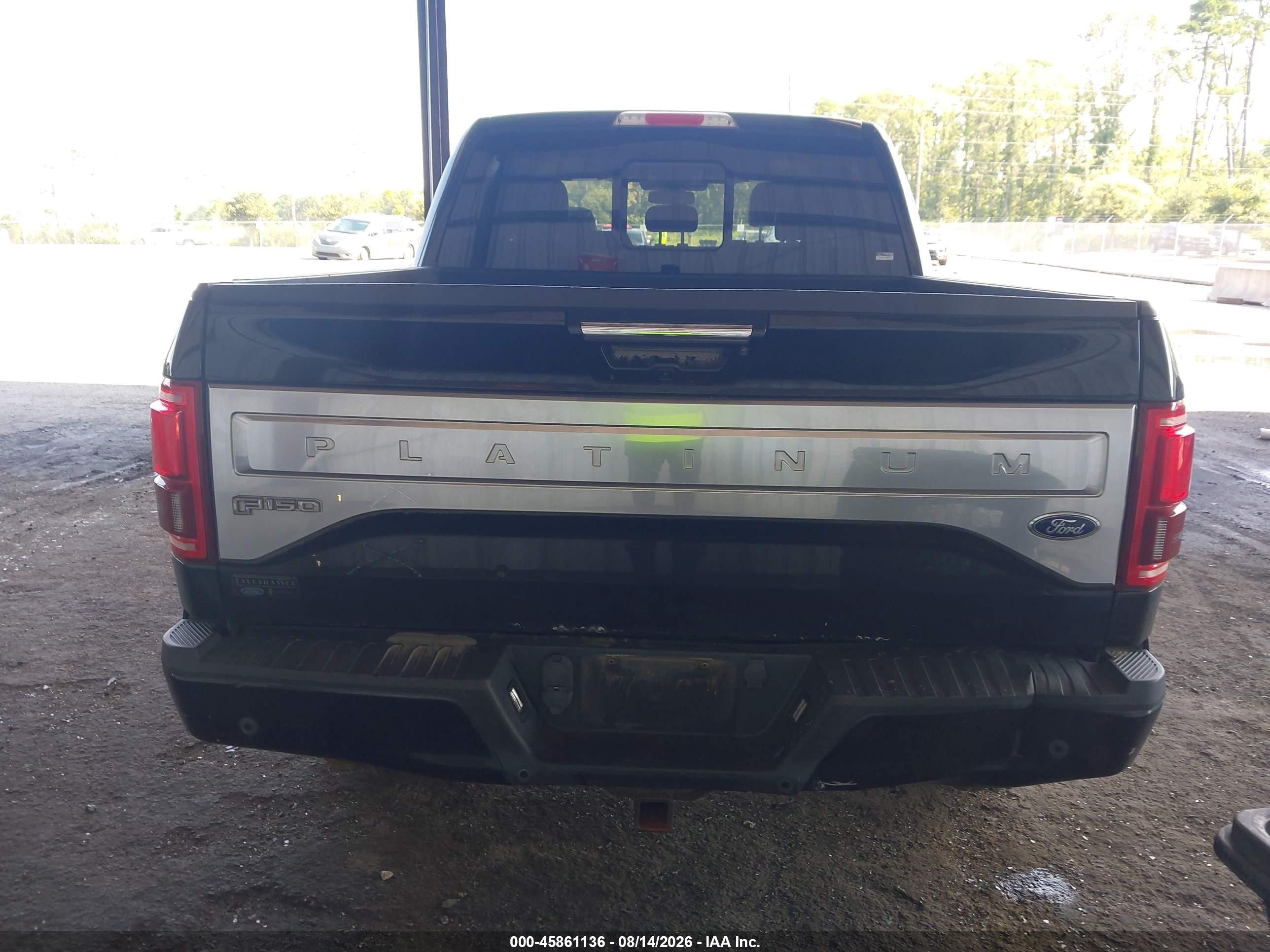 2015 Ford F-150 Platinum Black vin: 1FTEW1EG8FFA27713