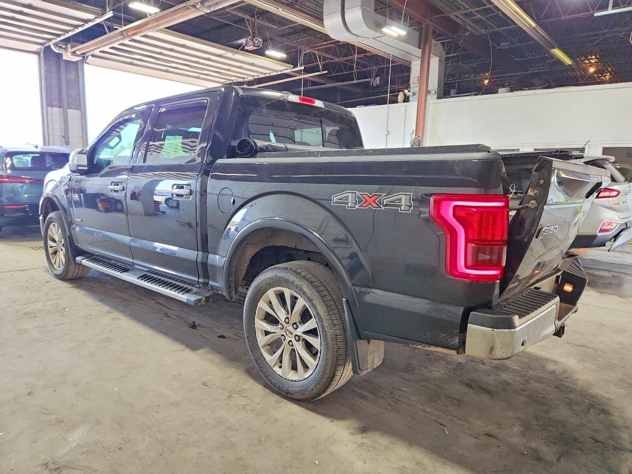 2015 Ford F150 Supercrew Black vin: 1FTEW1EG8FFA39828