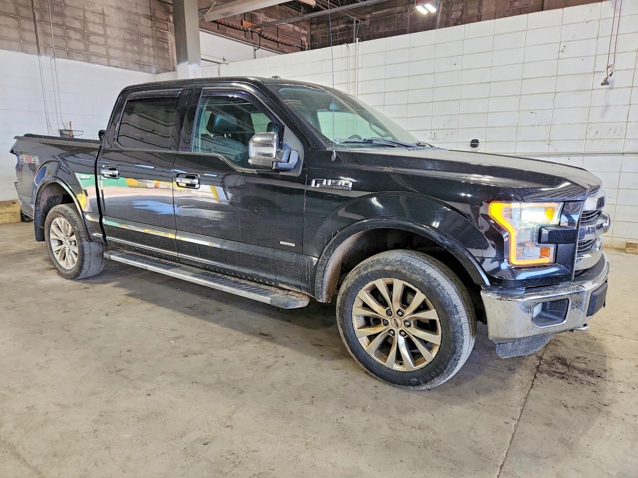 2015 Ford F150 Supercrew Black vin: 1FTEW1EG8FFA39828