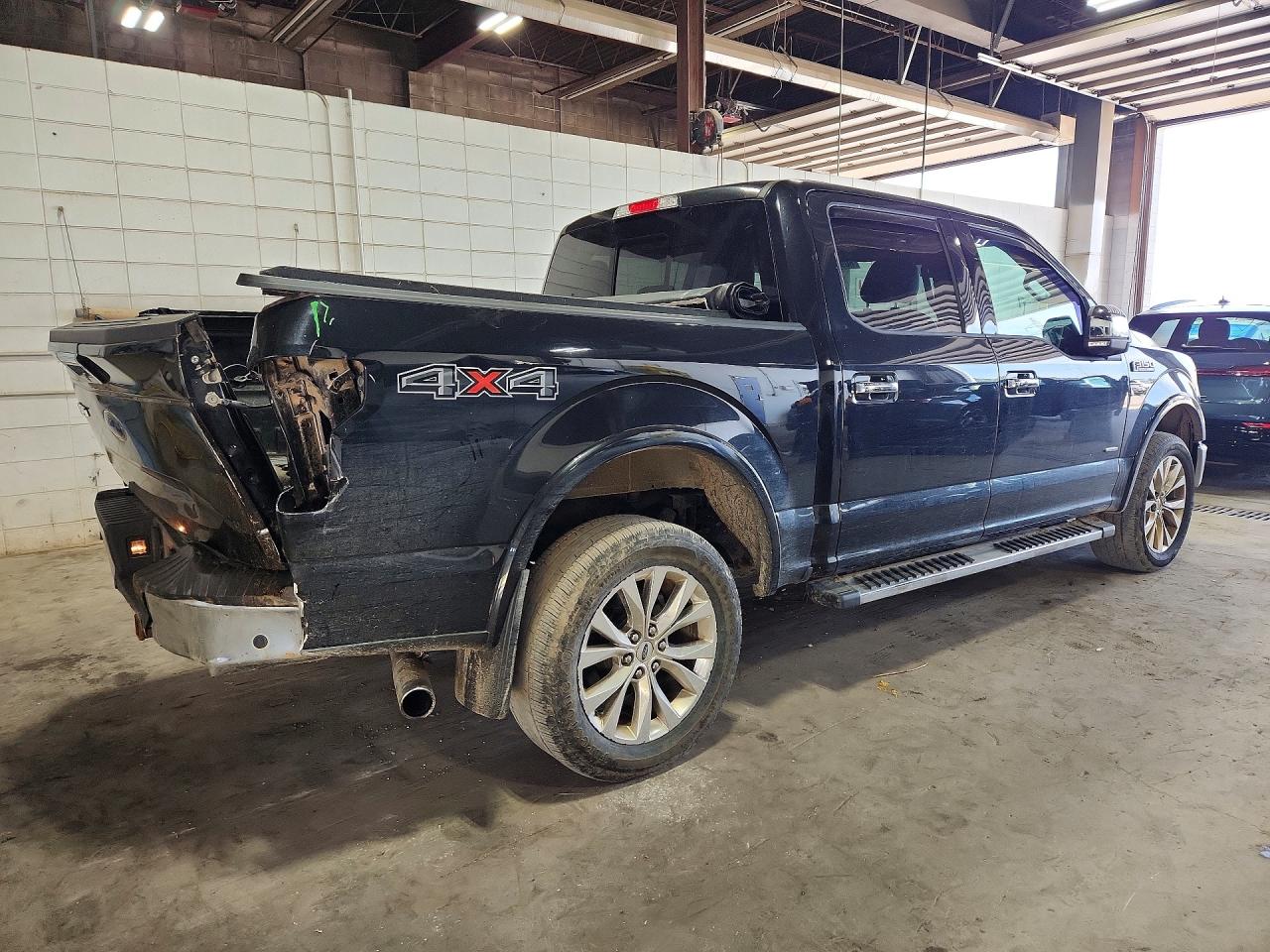 2015 Ford F150 Supercrew Black vin: 1FTEW1EG8FFA39828