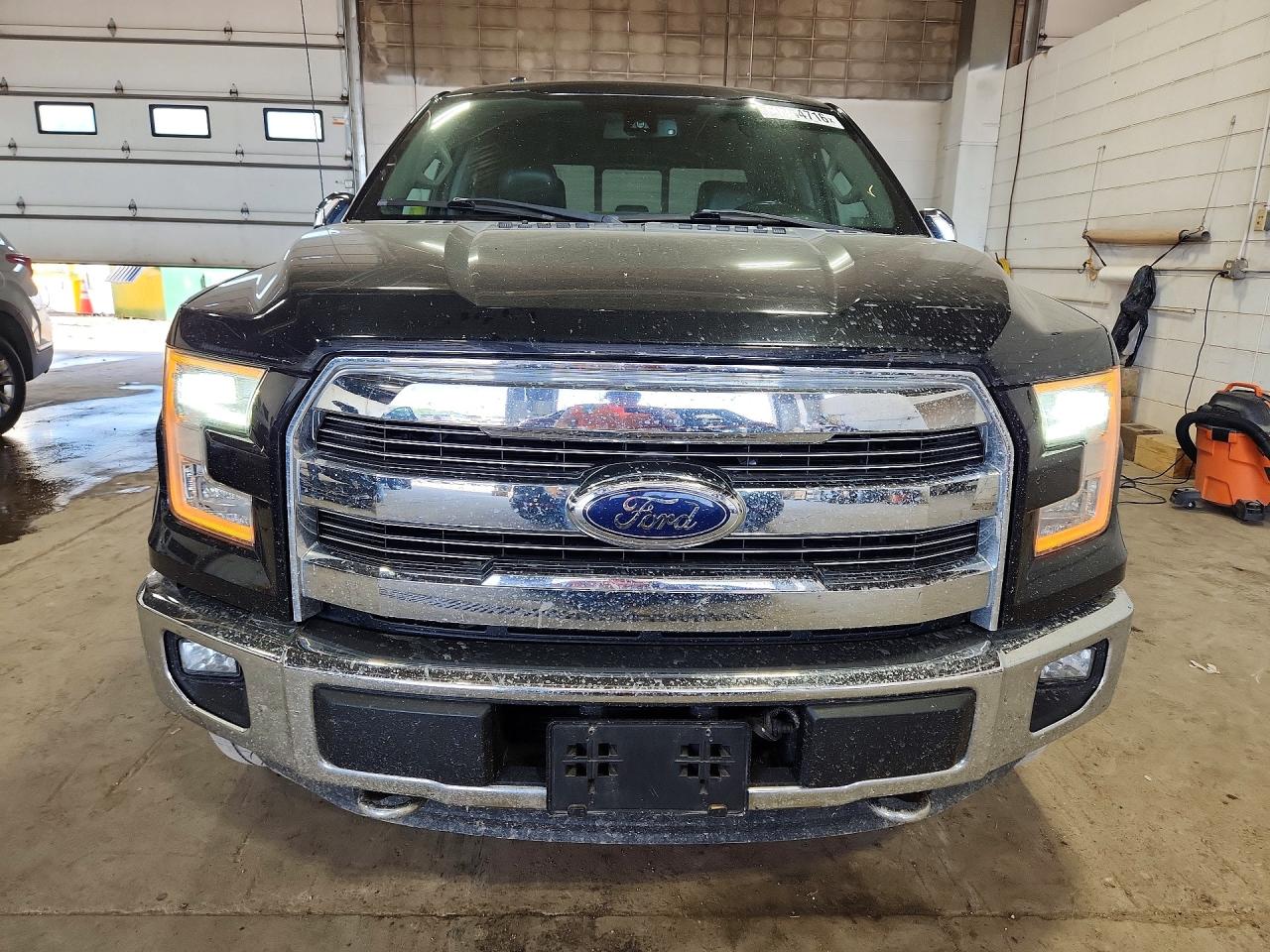 2015 Ford F150 Supercrew Black vin: 1FTEW1EG8FFA39828