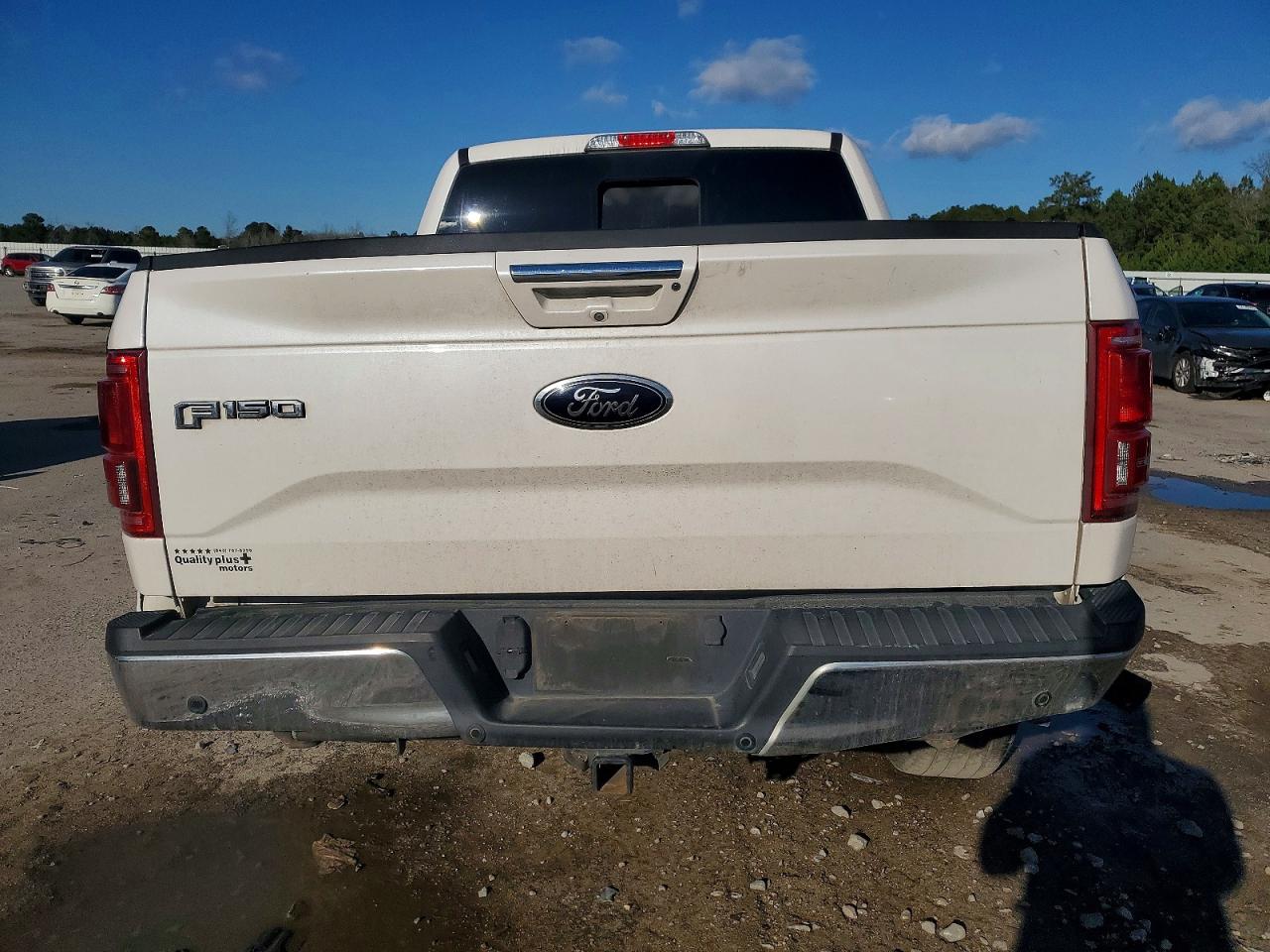 2015 Ford F150 Supercrew Белый vin: 1FTEW1EG8FFA70920