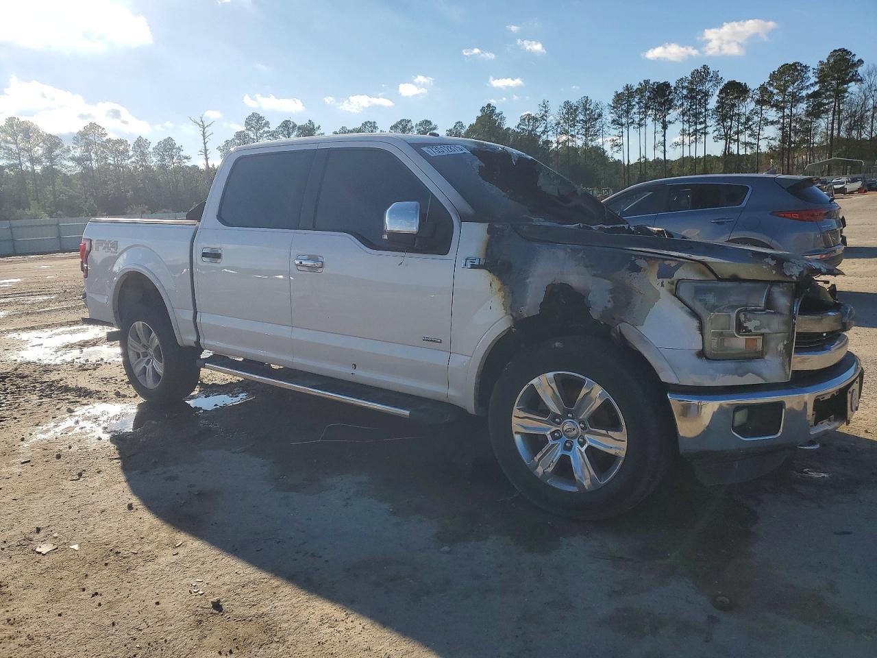 2015 Ford F150 Supercrew Белый vin: 1FTEW1EG8FFA70920