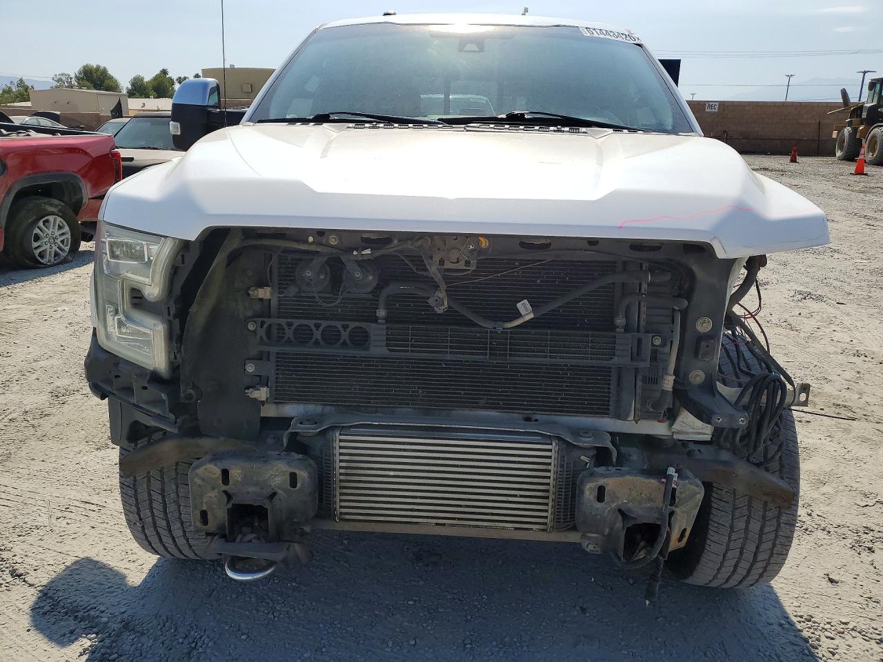 2015 Ford F150 Supercrew White vin: 1FTEW1EG8FFB10462