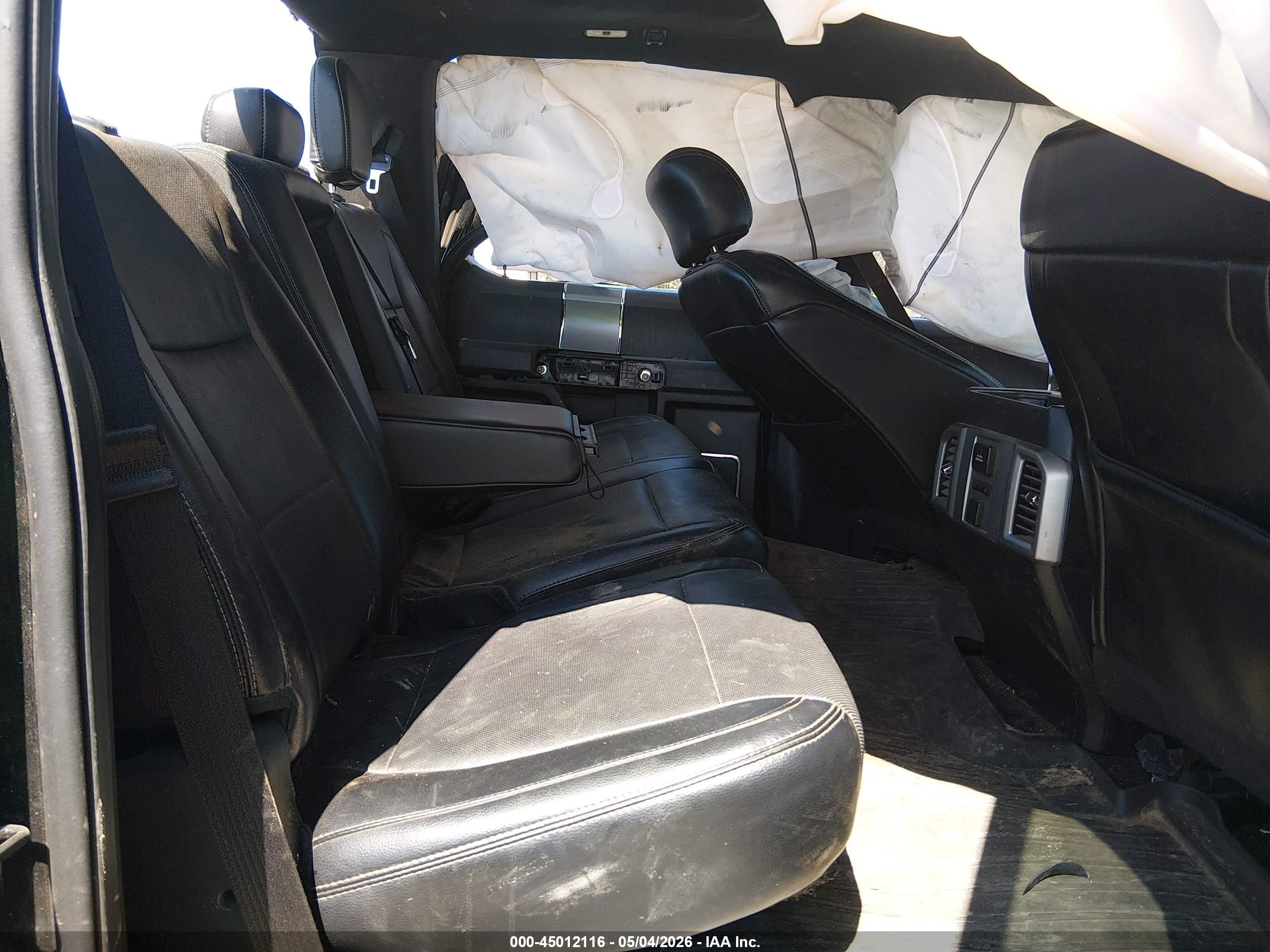 2015 Ford F-150 Lariat Black vin: 1FTEW1EG8FFB55076