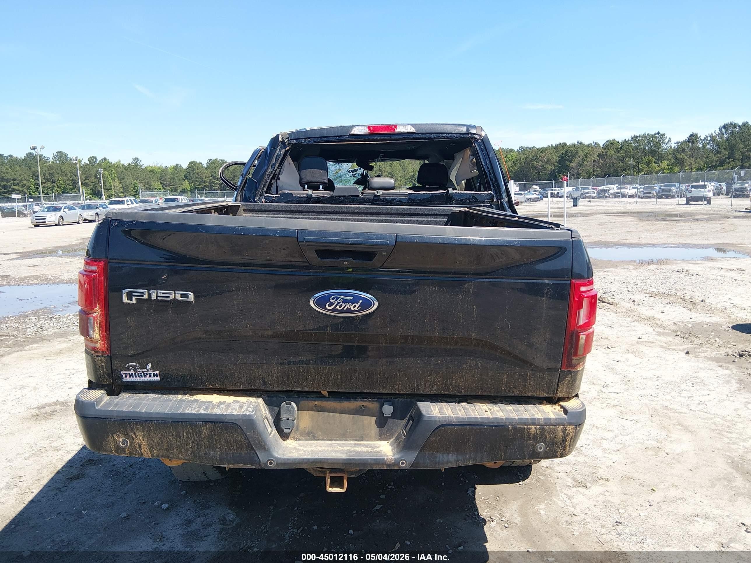 2015 Ford F-150 Lariat Black vin: 1FTEW1EG8FFB55076