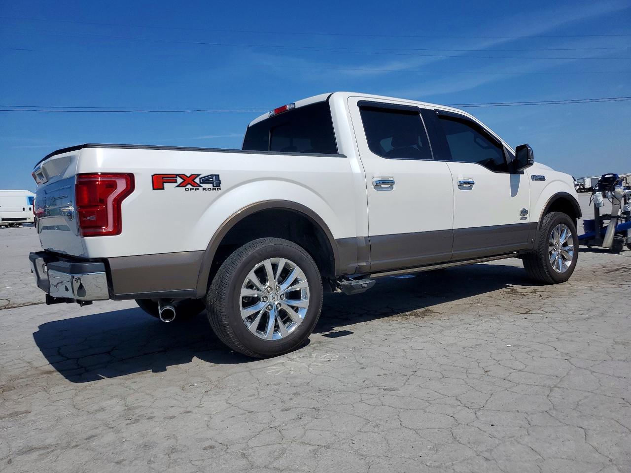 2015 Ford F150 Supercrew White vin: 1FTEW1EG8FFB71827