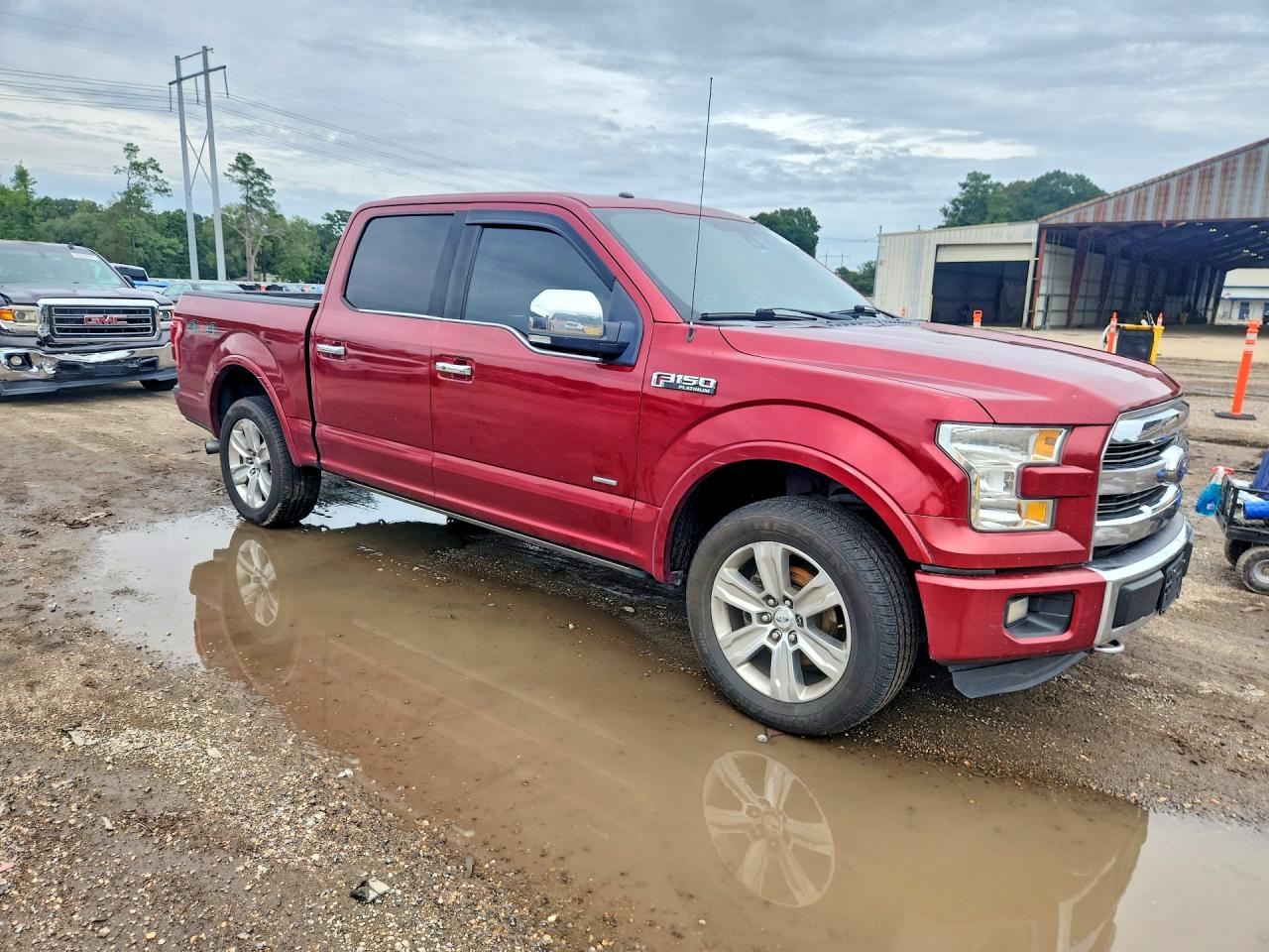 2015 Ford F150 Supercrew Red vin: 1FTEW1EG8FFB78132