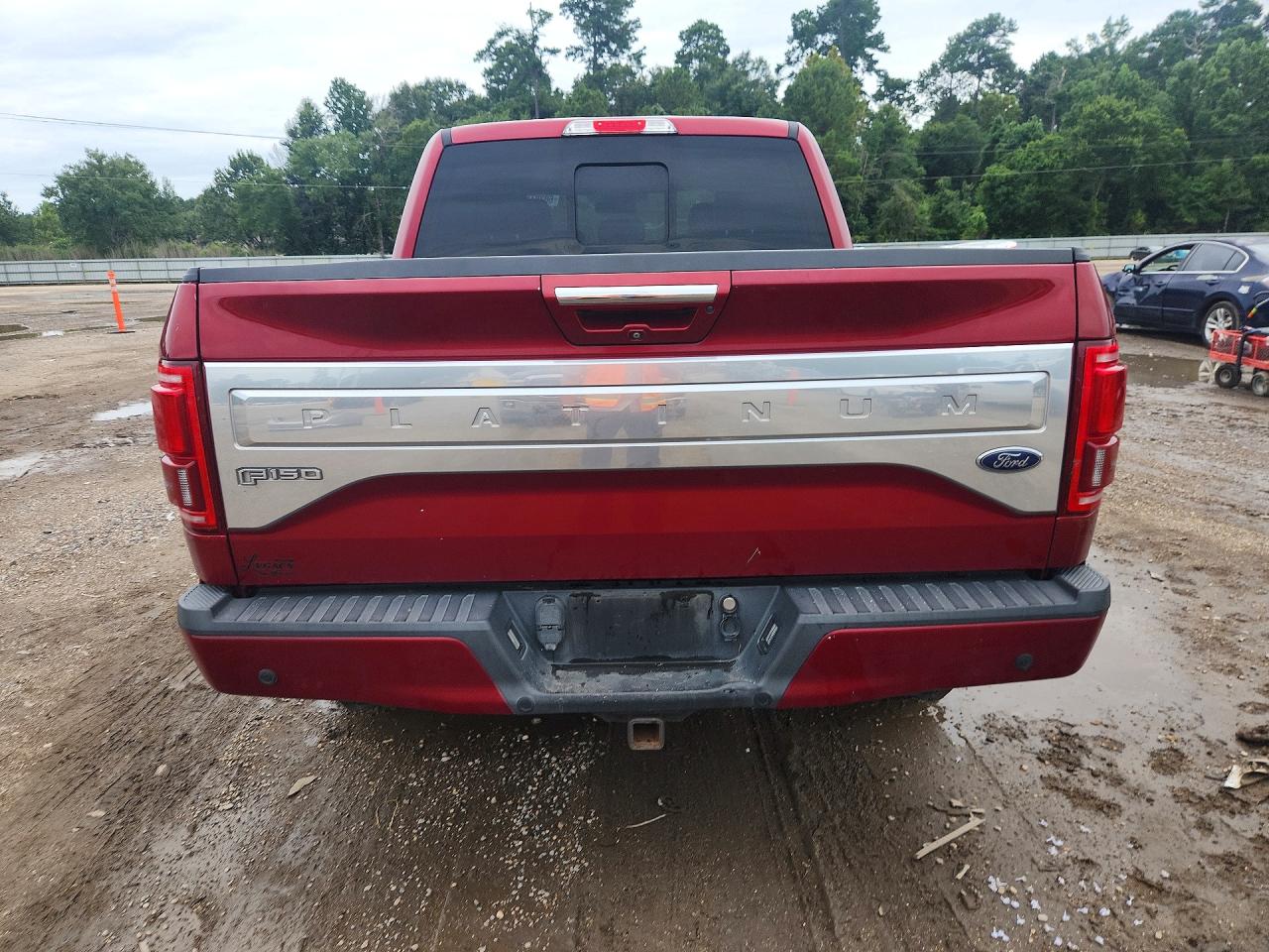 2015 Ford F150 Supercrew Red vin: 1FTEW1EG8FFB78132