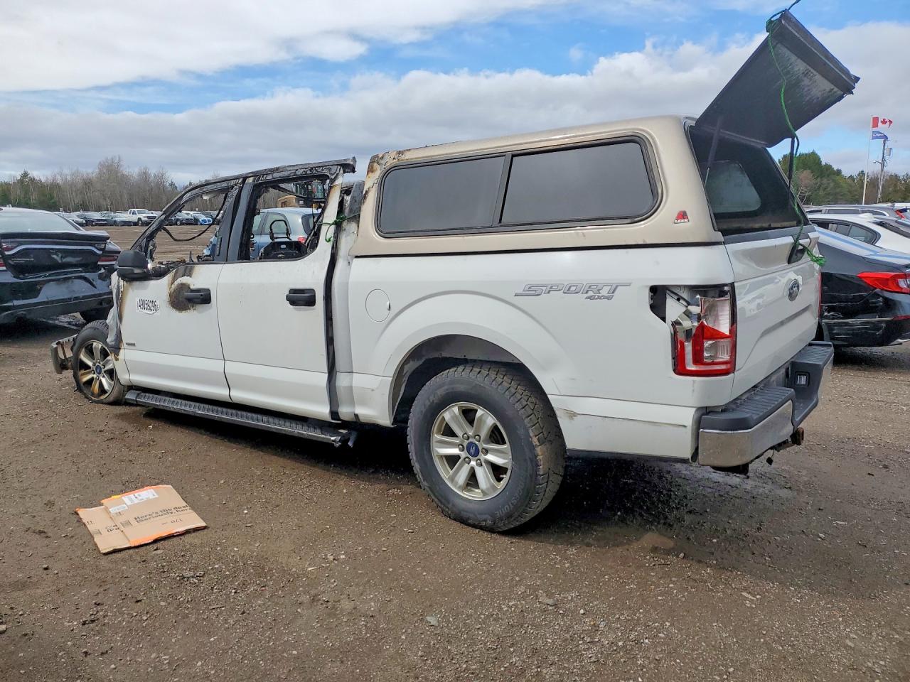 2015 Ford F150 Supercrew White vin: 1FTEW1EG8FFB92712