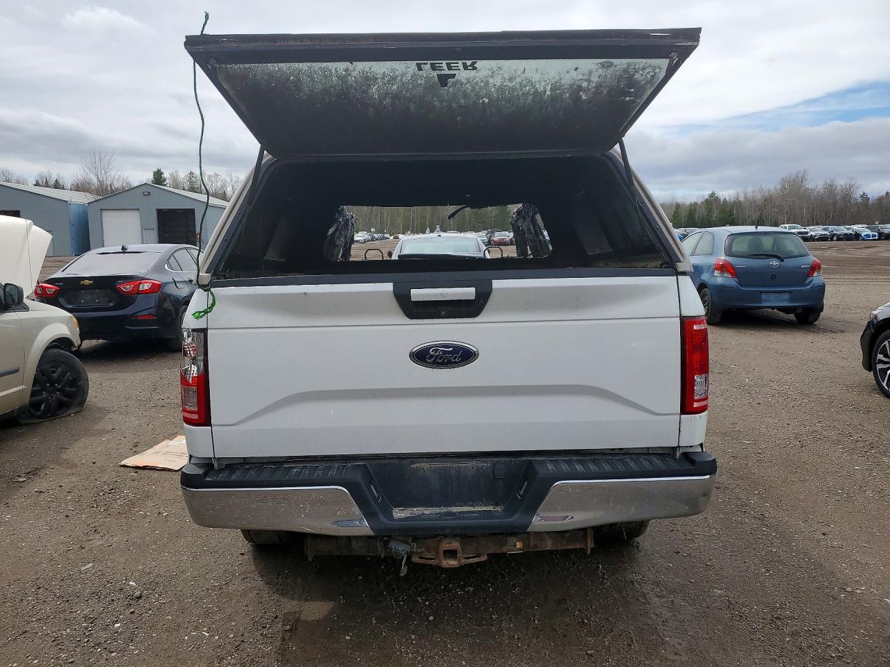 2015 Ford F150 Supercrew White vin: 1FTEW1EG8FFB92712