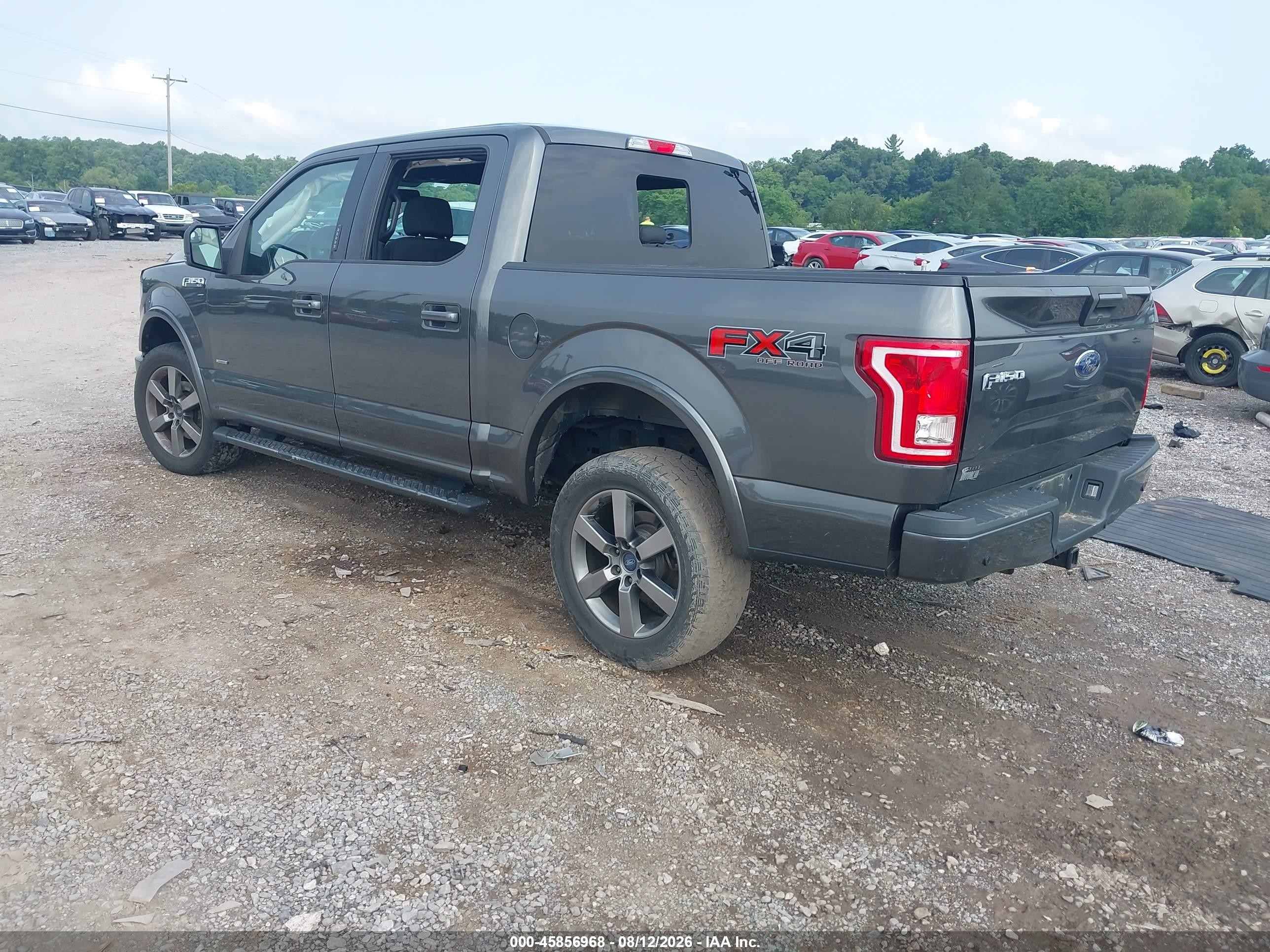 2015 Ford F-150 Xlt Gray vin: 1FTEW1EG8FFC02378