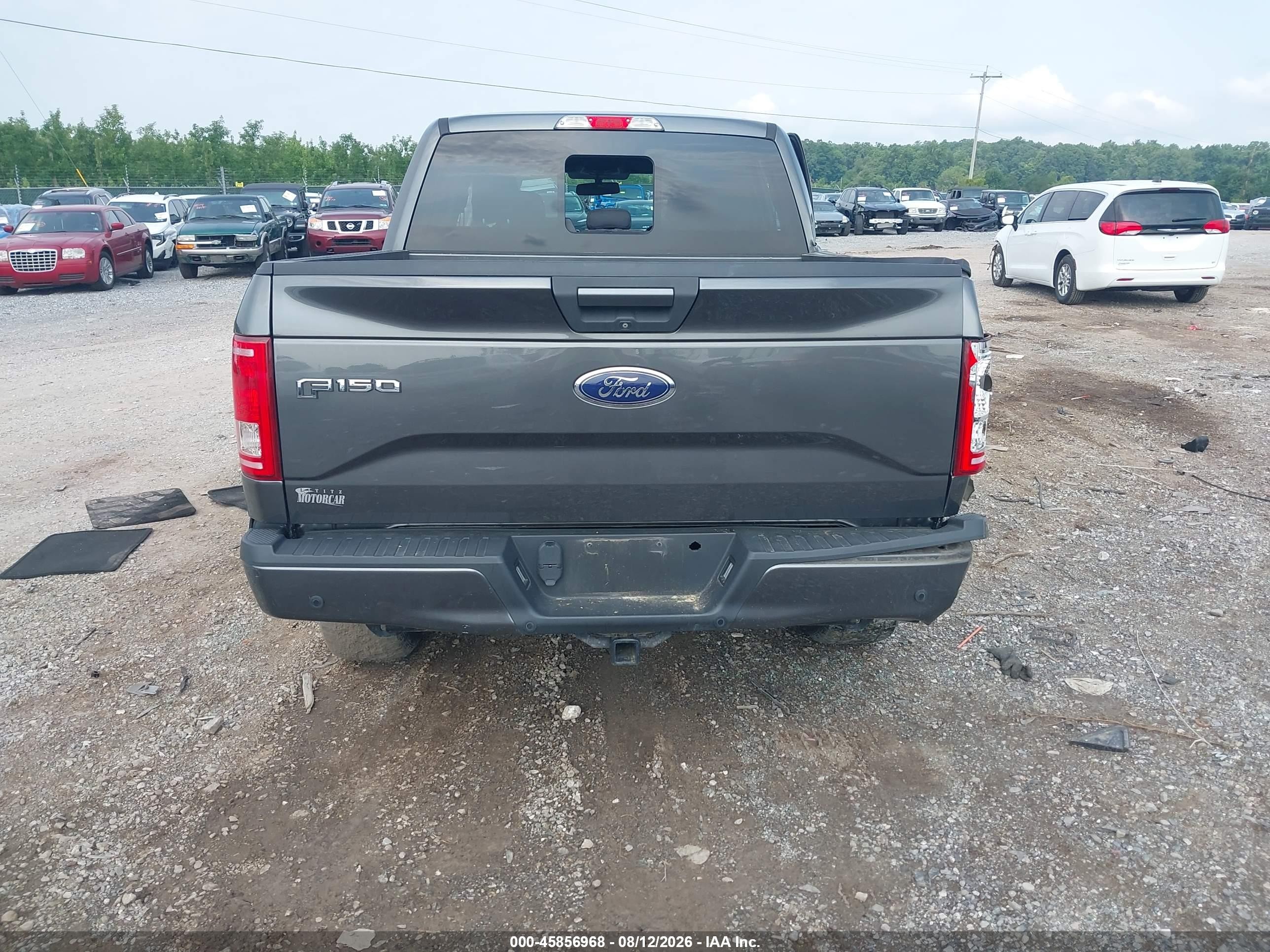2015 Ford F-150 Xlt Gray vin: 1FTEW1EG8FFC02378