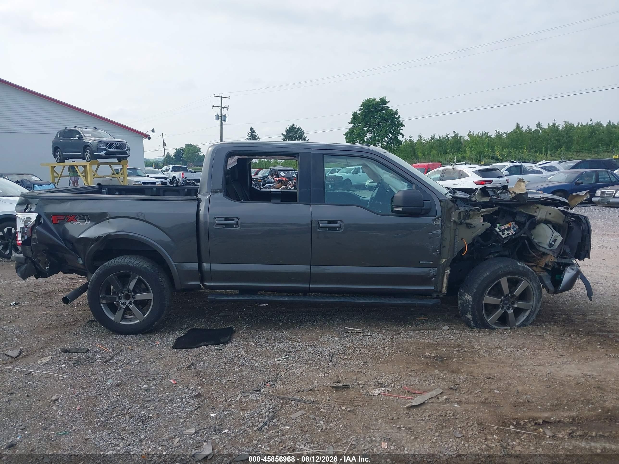 2015 Ford F-150 Xlt Gray vin: 1FTEW1EG8FFC02378