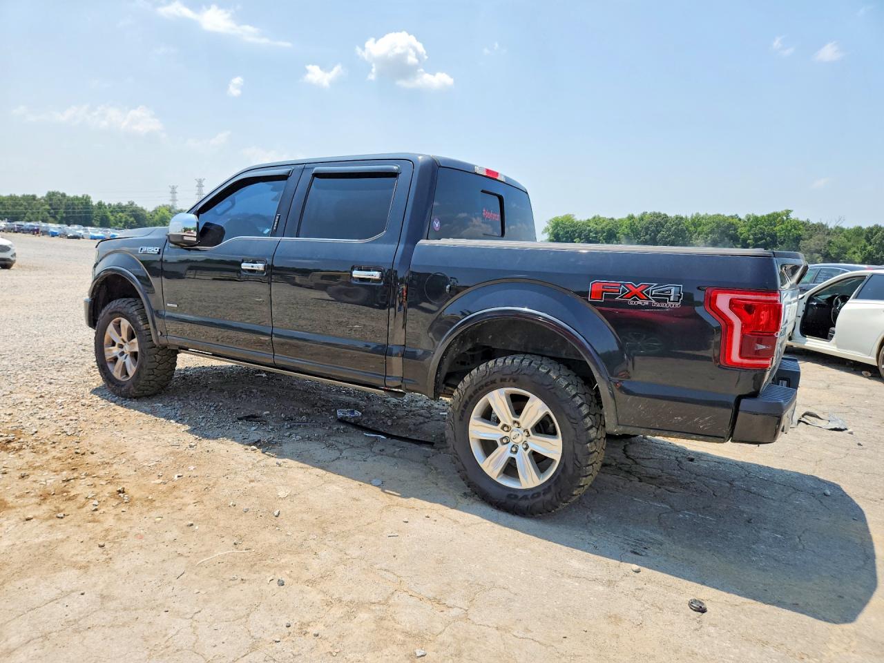 2015 Ford F150 Supercrew Black vin: 1FTEW1EG8FFC46834