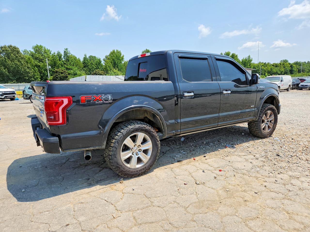 2015 Ford F150 Supercrew Black vin: 1FTEW1EG8FFC46834