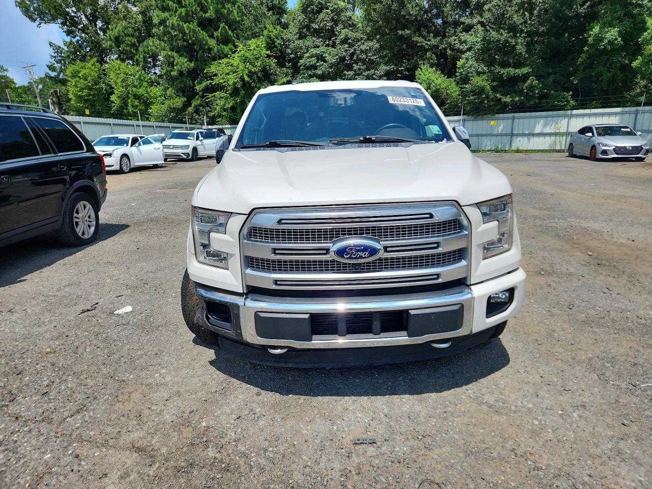 2015 Ford 18ft Bed White vin: 1FTEW1EG8FFC46851