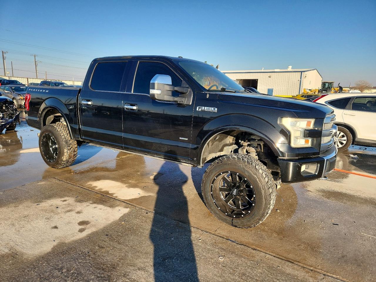 2015 Ford F150 Supercrew Black vin: 1FTEW1EG8FFC52522