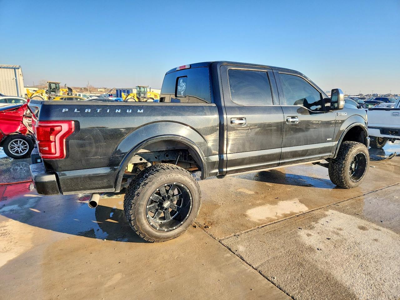 2015 Ford F150 Supercrew Black vin: 1FTEW1EG8FFC52522