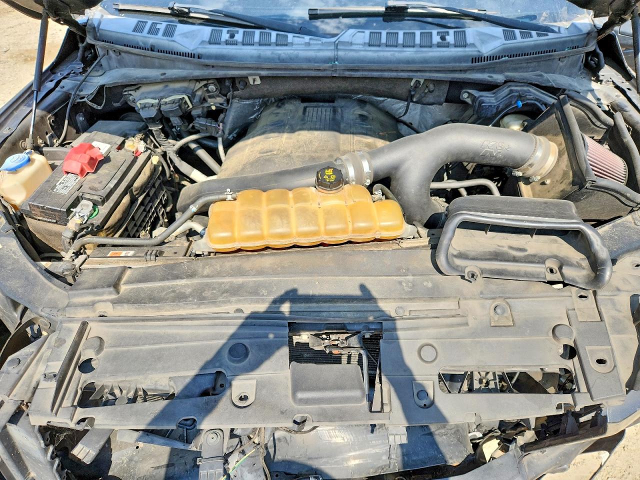 2015 Ford F150 Supercrew Серый vin: 1FTEW1EG8FFC57879