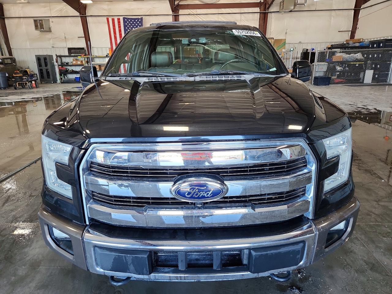 2015 Ford F150 Supercrew Black vin: 1FTEW1EG8FFC69708