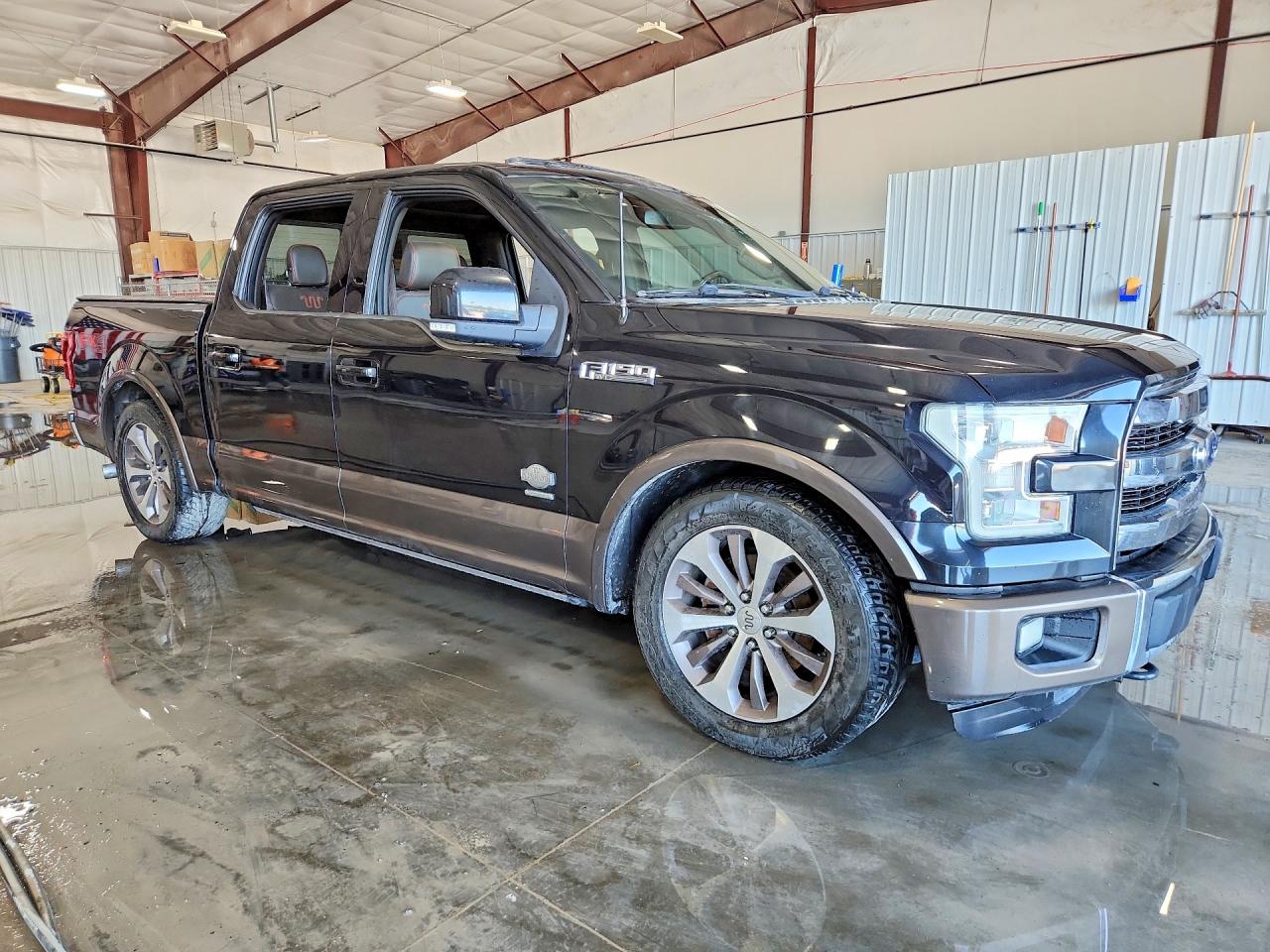 2015 Ford F150 Supercrew Black vin: 1FTEW1EG8FFC69708