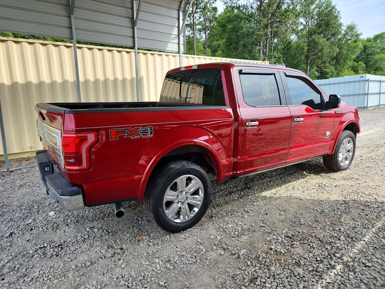 2015 Ford F150 Supercrew Red vin: 1FTEW1EG8FFC84127