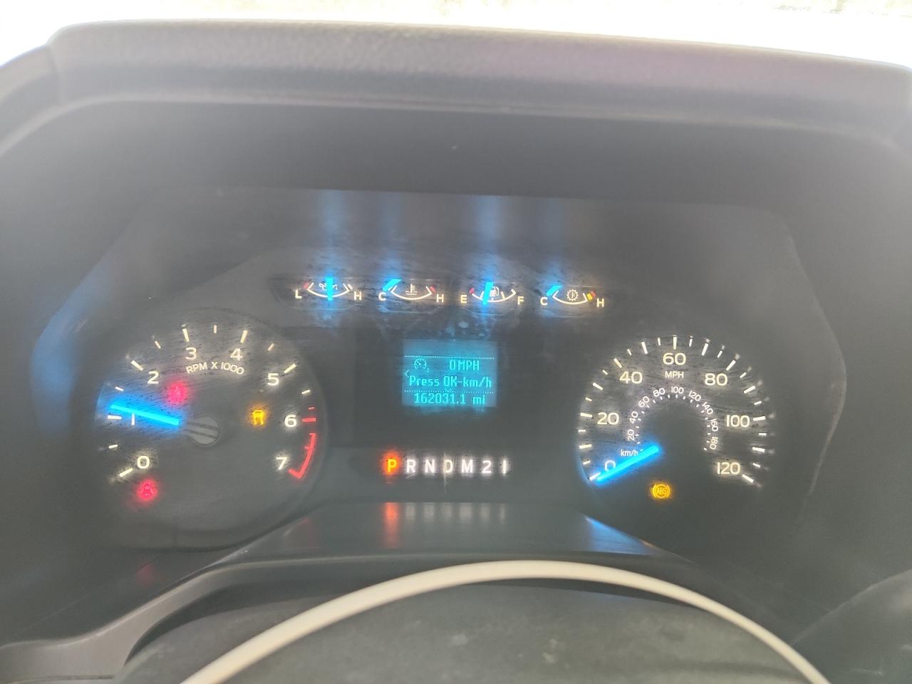 2015 Ford F150 Supercrew White vin: 1FTEW1EG8FKD13035 Damage: Warning Light - Abs, On, Unacceptable