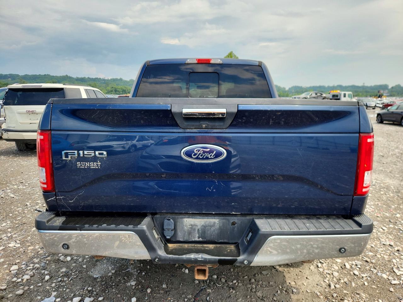 2015 Ford F150 Supercrew Blue vin: 1FTEW1EG8FKD67242