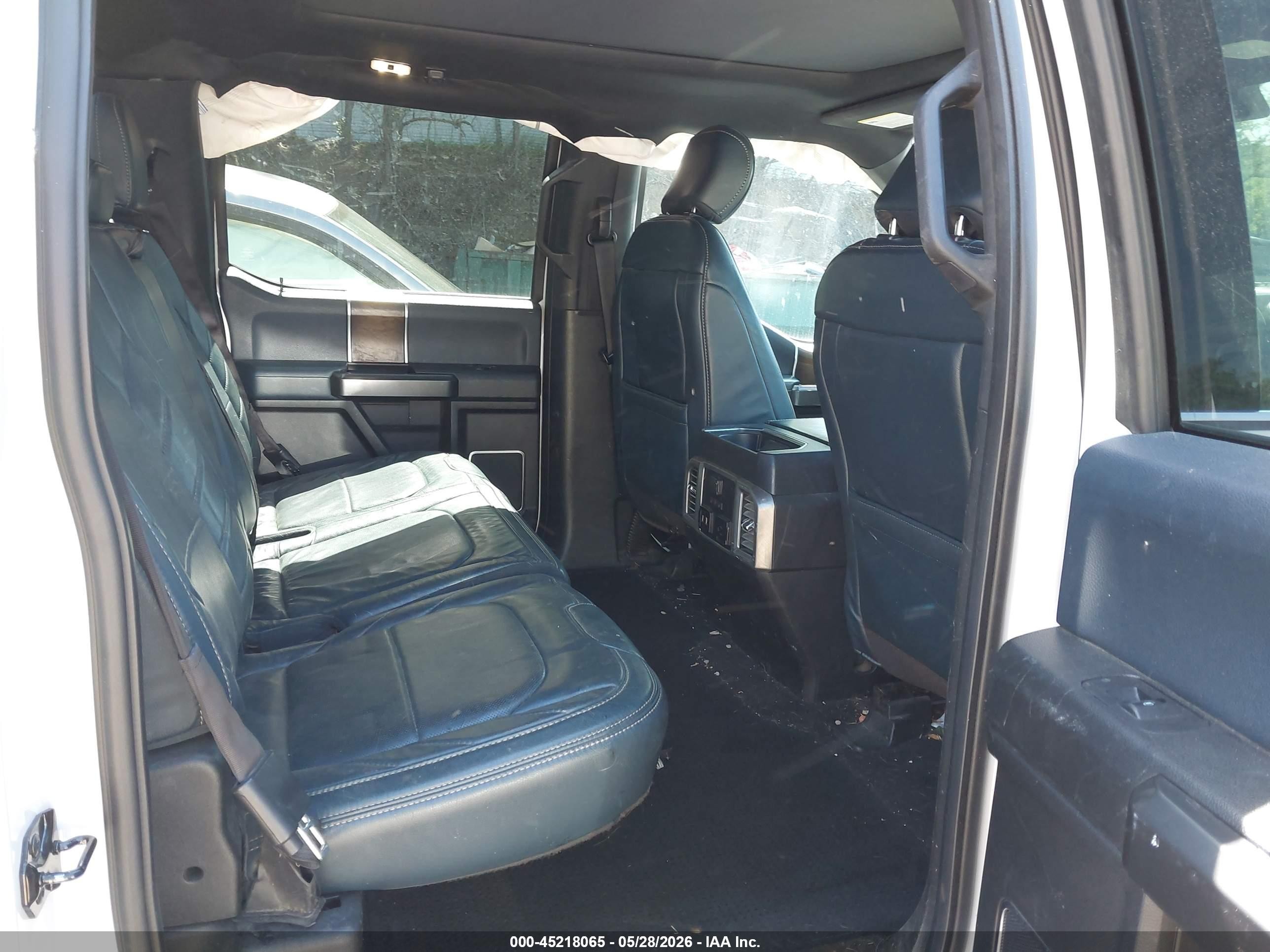 2018 Ford F-150 Limited White vin: 1FTEW1EG8JFB23737