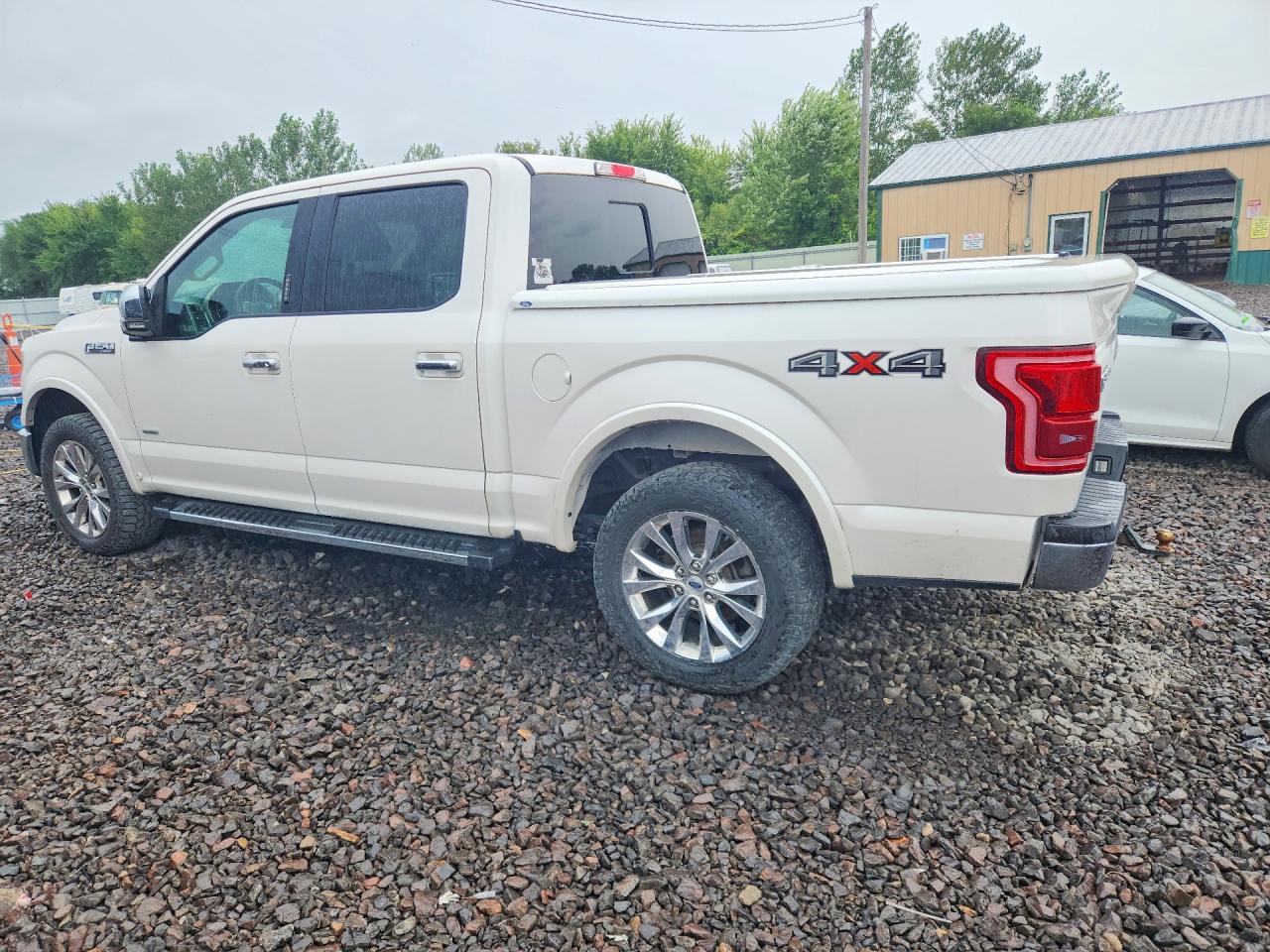 2015 Ford F150 Supercrew White vin: 1FTEW1EG9FFA05039