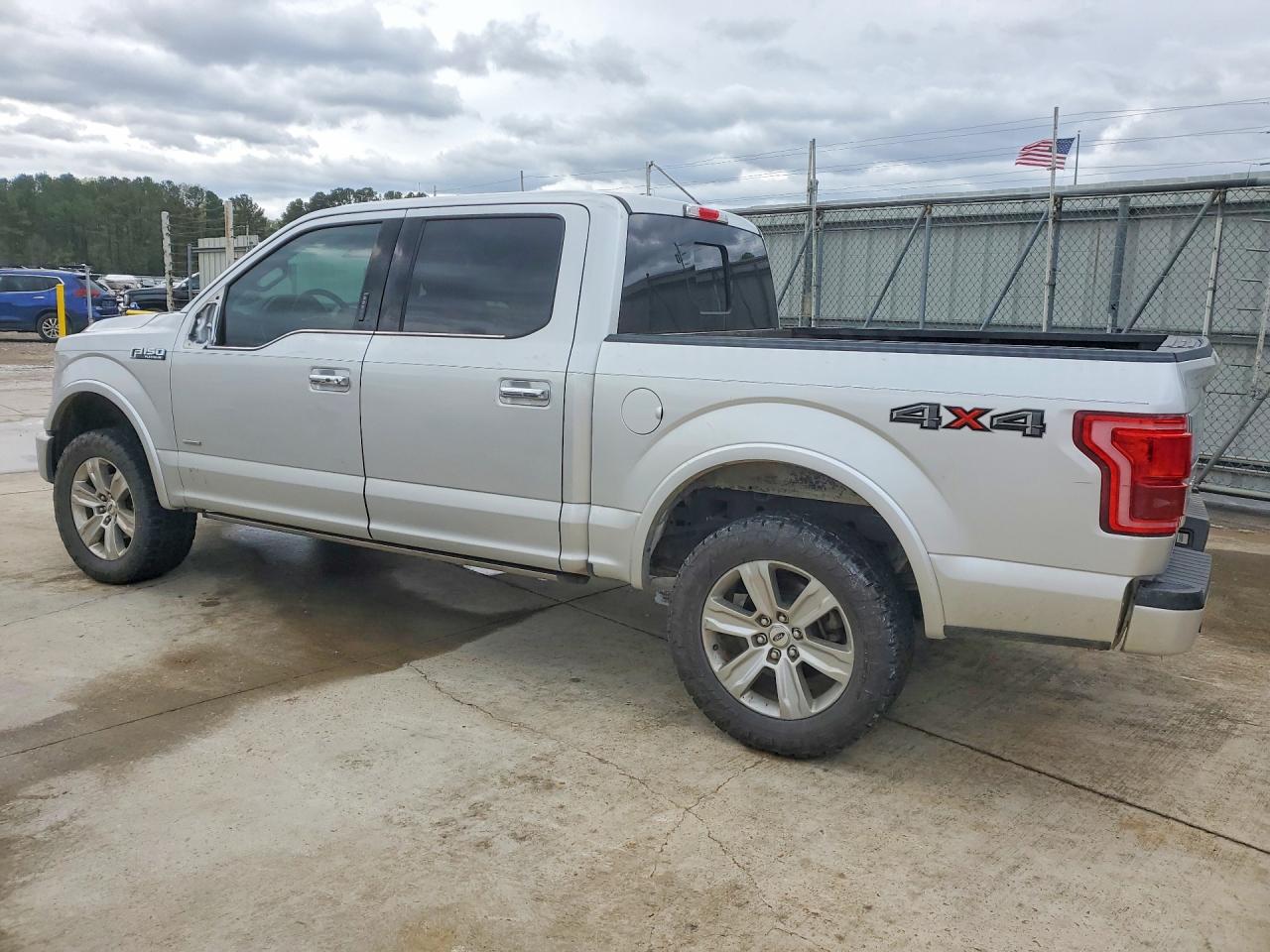 2015 Ford F150 Supercrew Silver vin: 1FTEW1EG9FFA22648