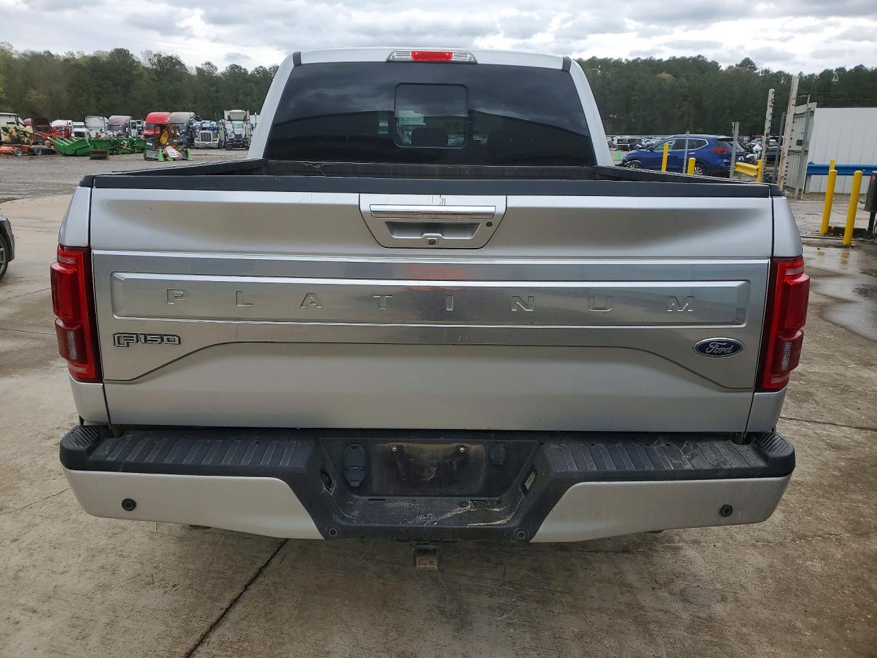 2015 Ford F150 Supercrew Silver vin: 1FTEW1EG9FFA22648